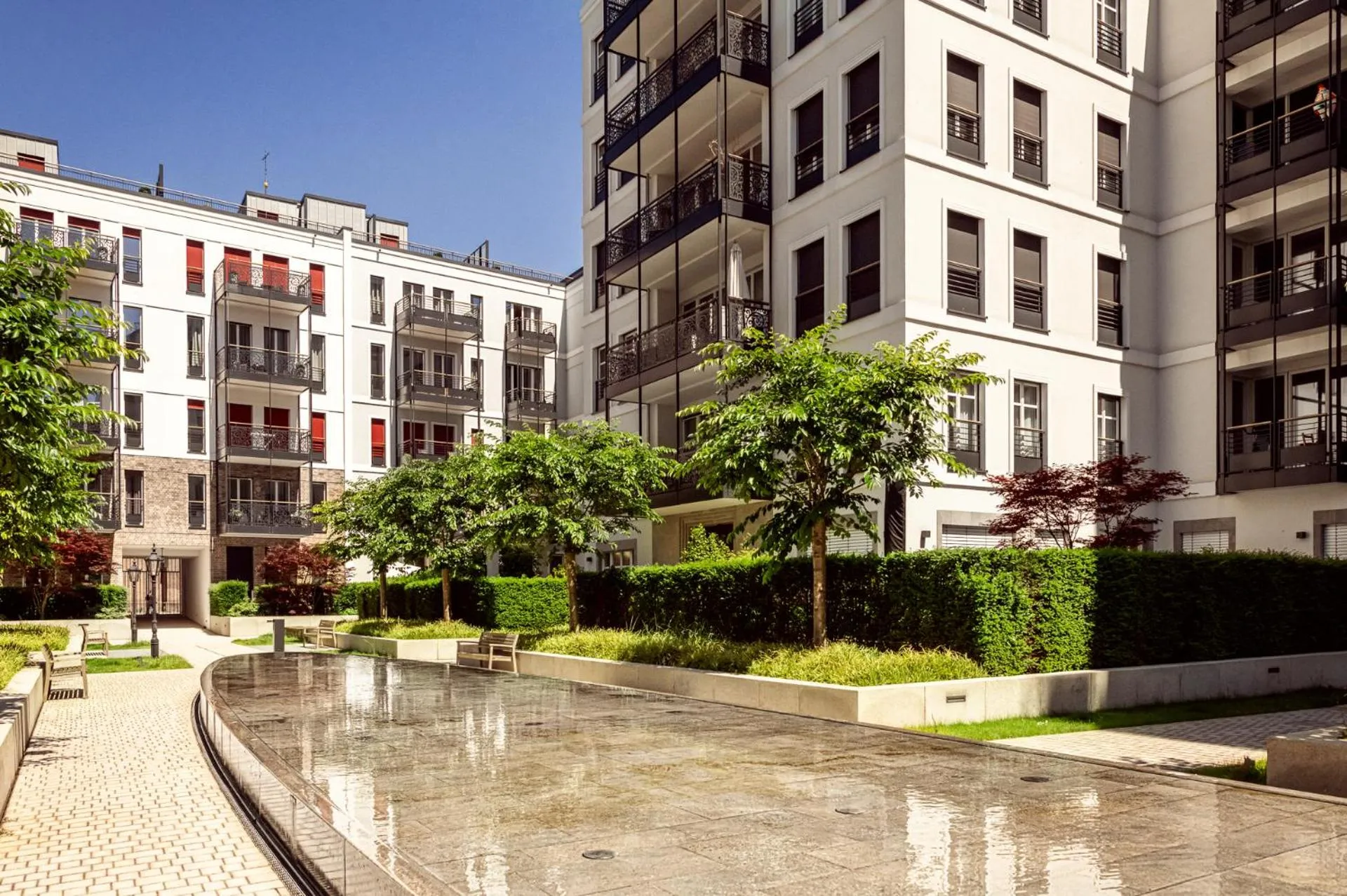 Patio in InTown Residences