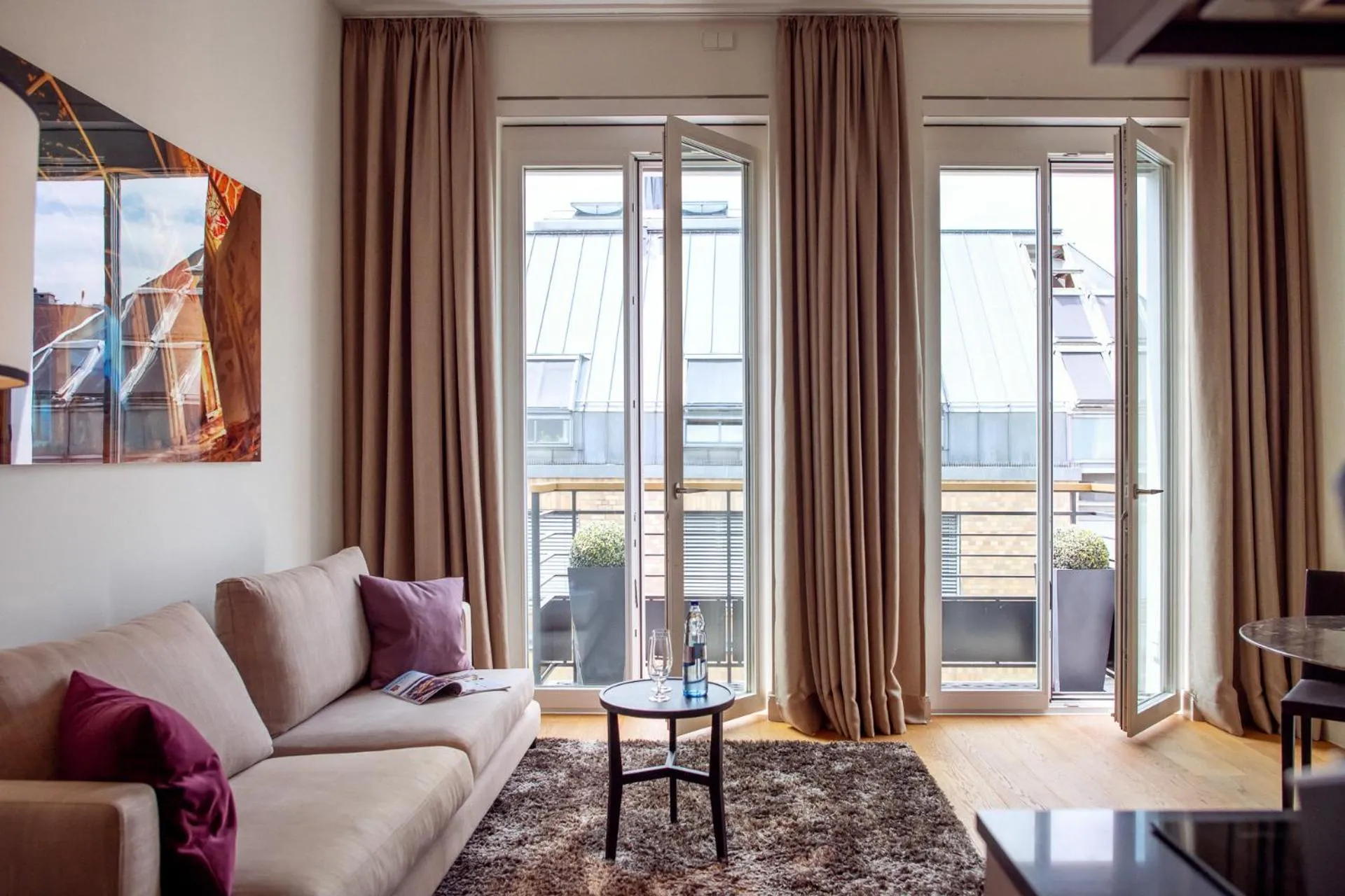 Living room in InTown Residences