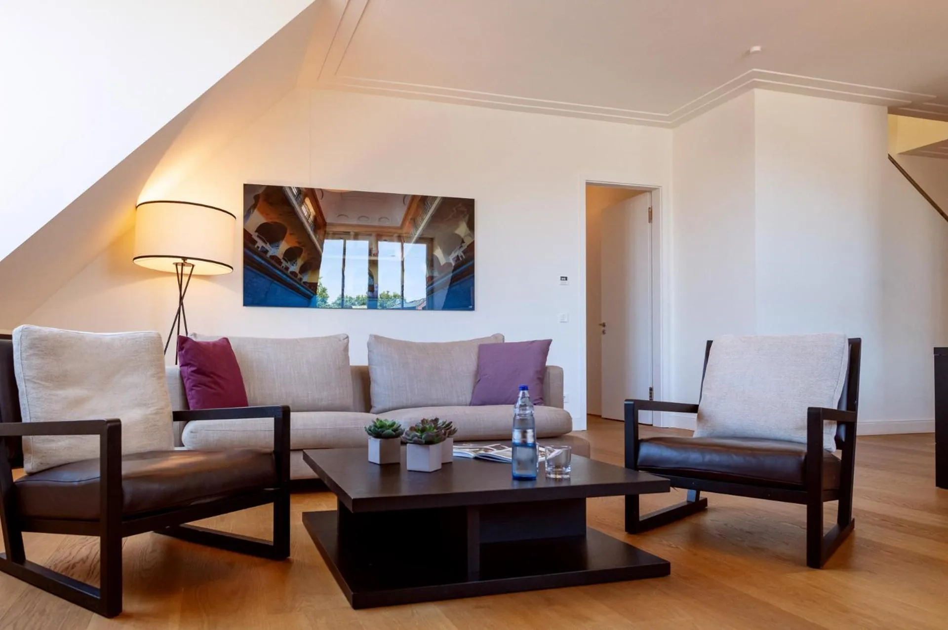 Living room in InTown Residences