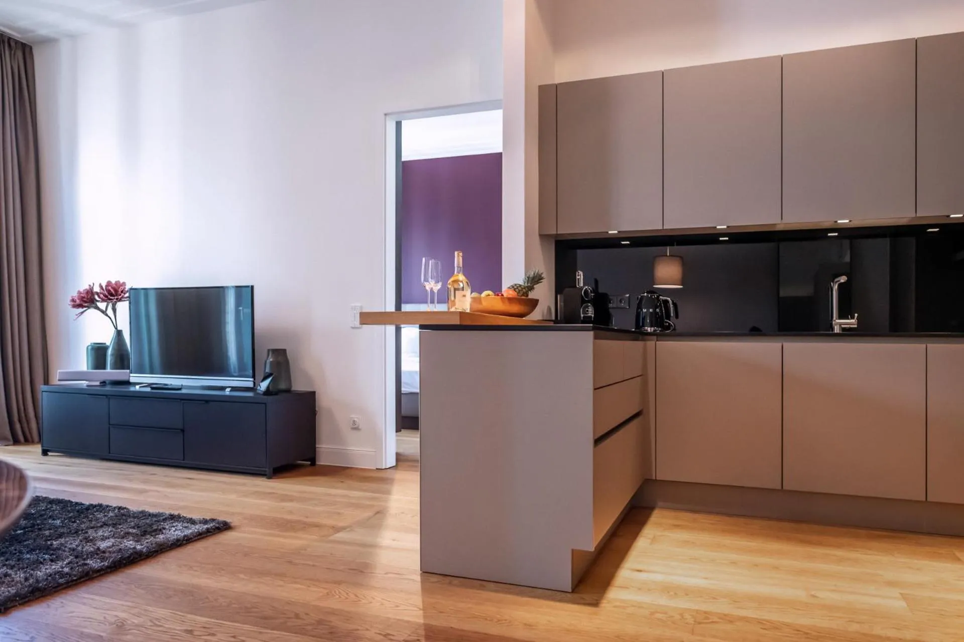 Living room in InTown Residences