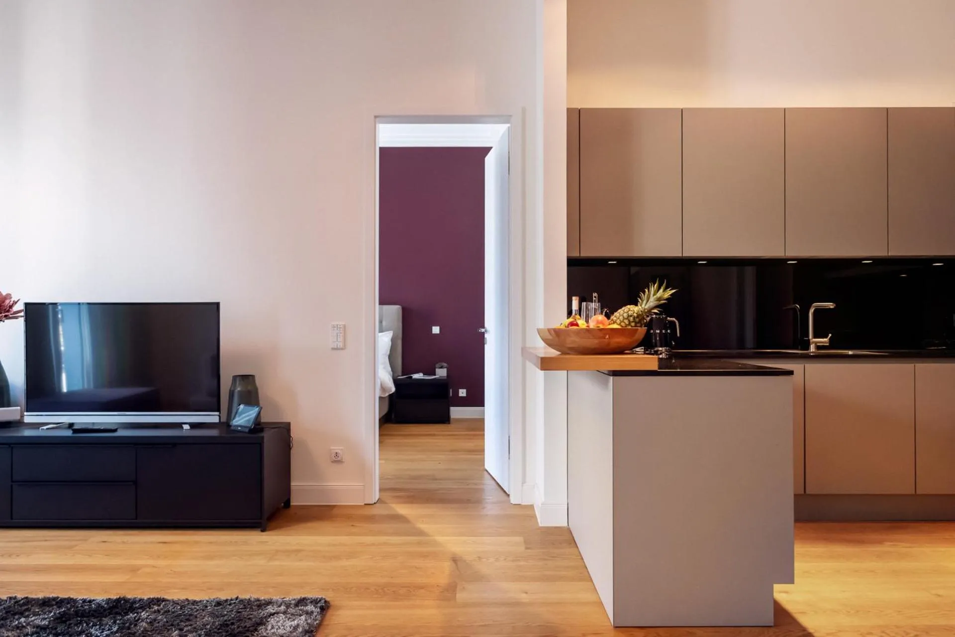 Living room in InTown Residences