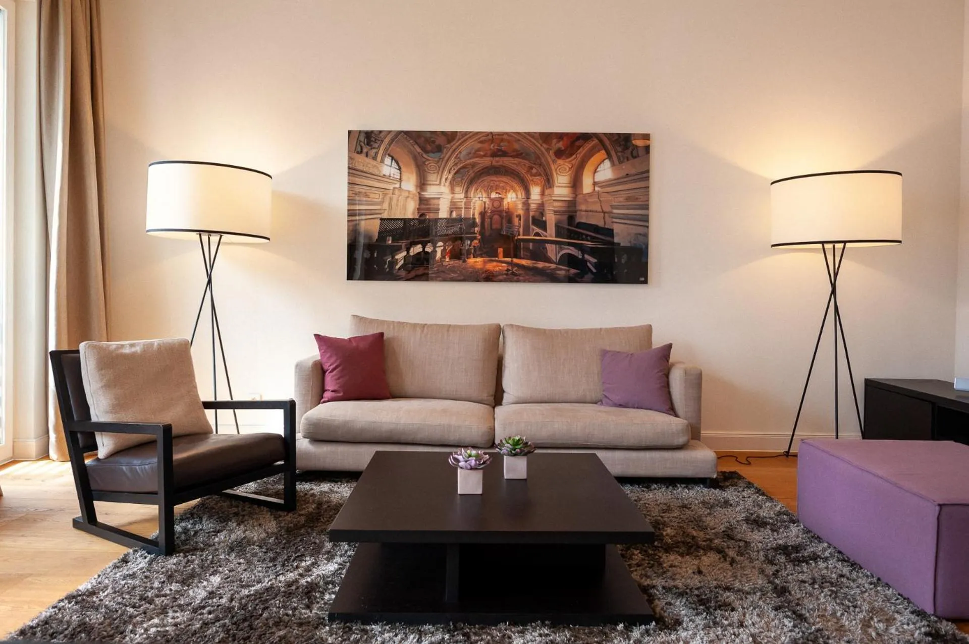 Living room in InTown Residences