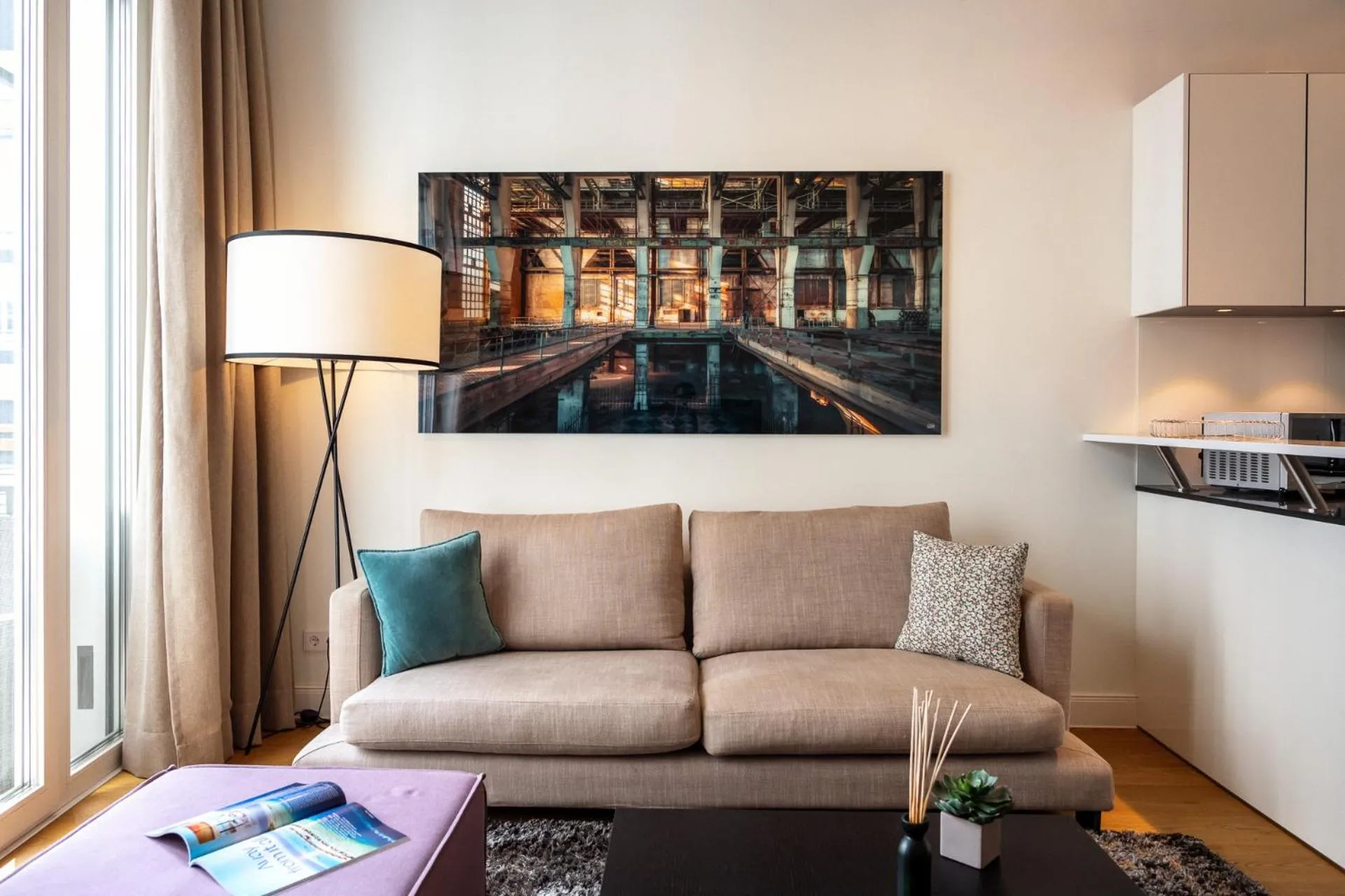 Living room in InTown Residences