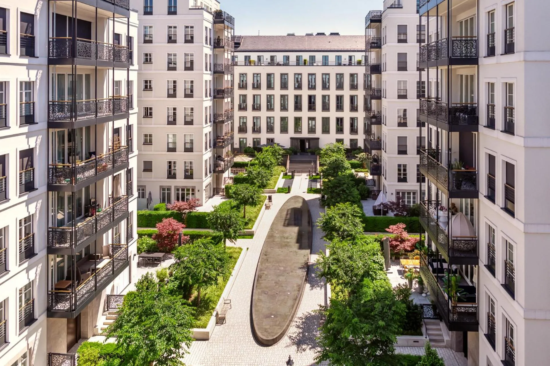 Patio in InTown Residences