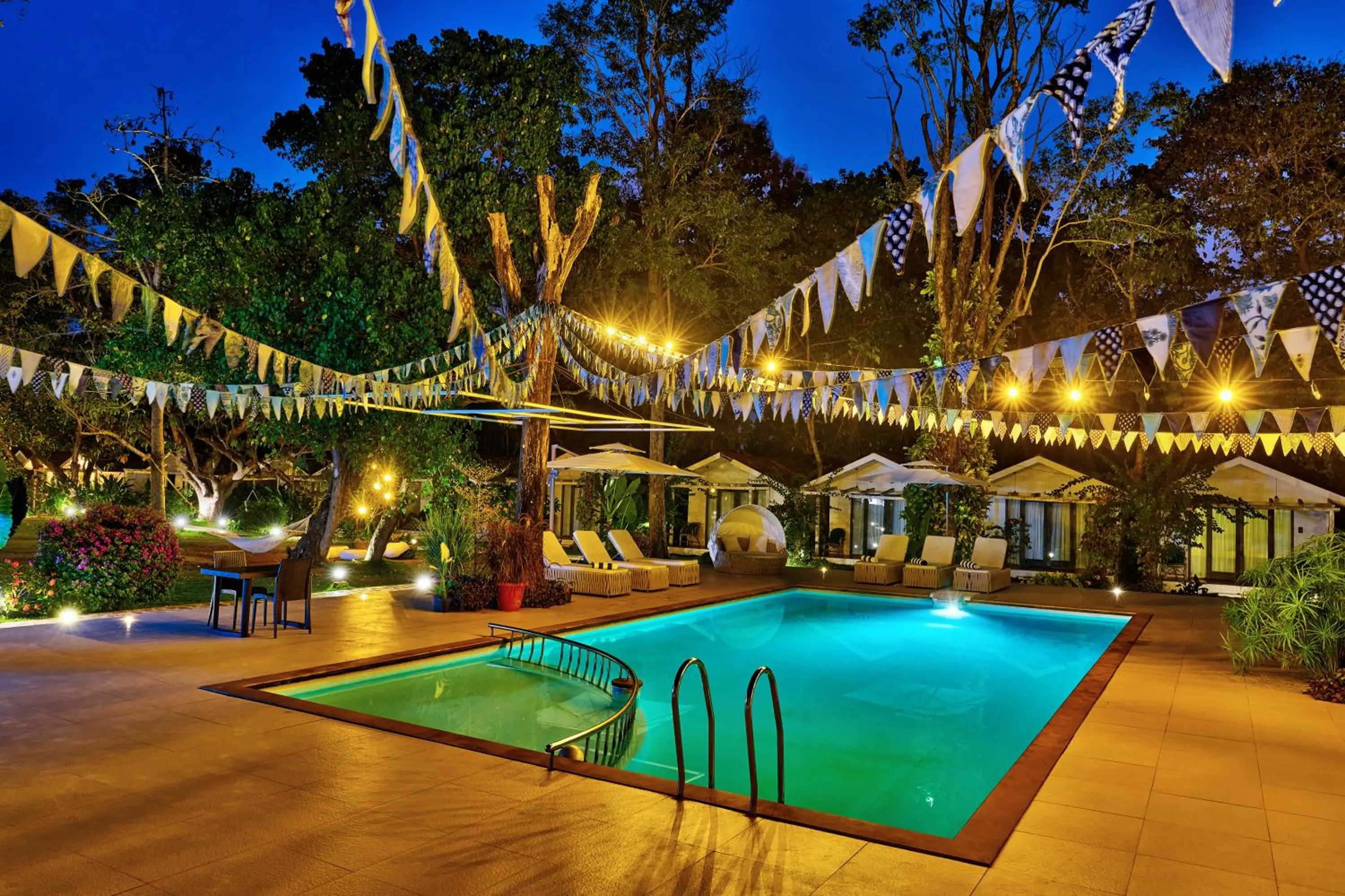 Pool view in Blu Resorts