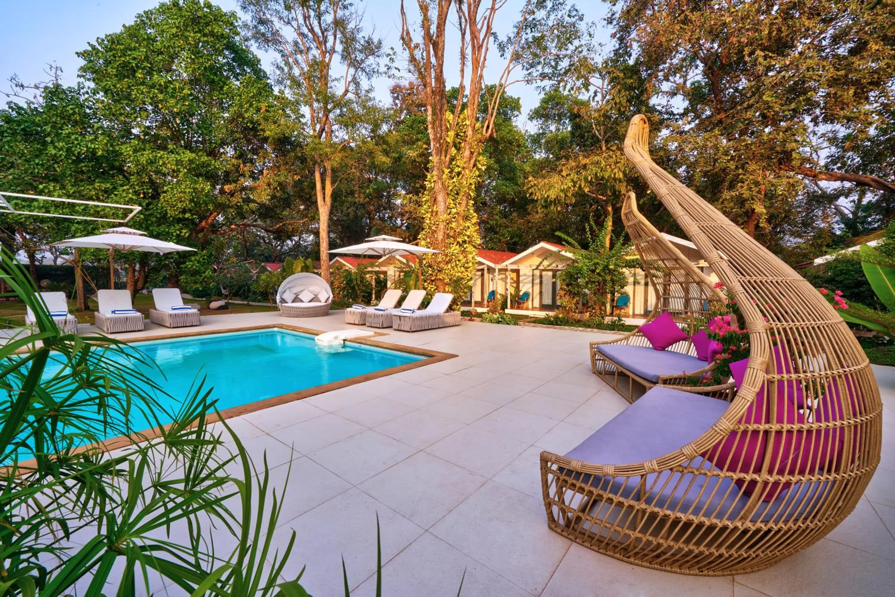Pool view in Blu Resorts