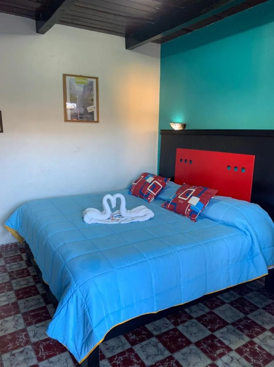 Bed in Hotel Clasico Colonial