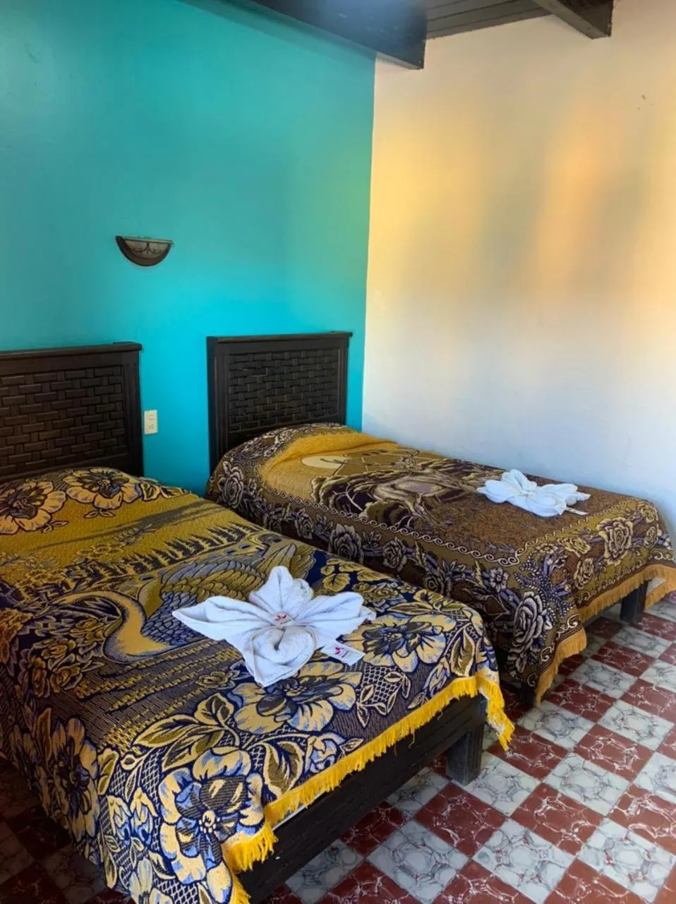 Bed in Hotel Clasico Colonial