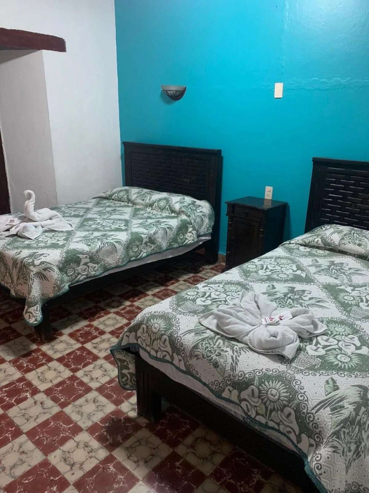 Bed in Hotel Clasico Colonial