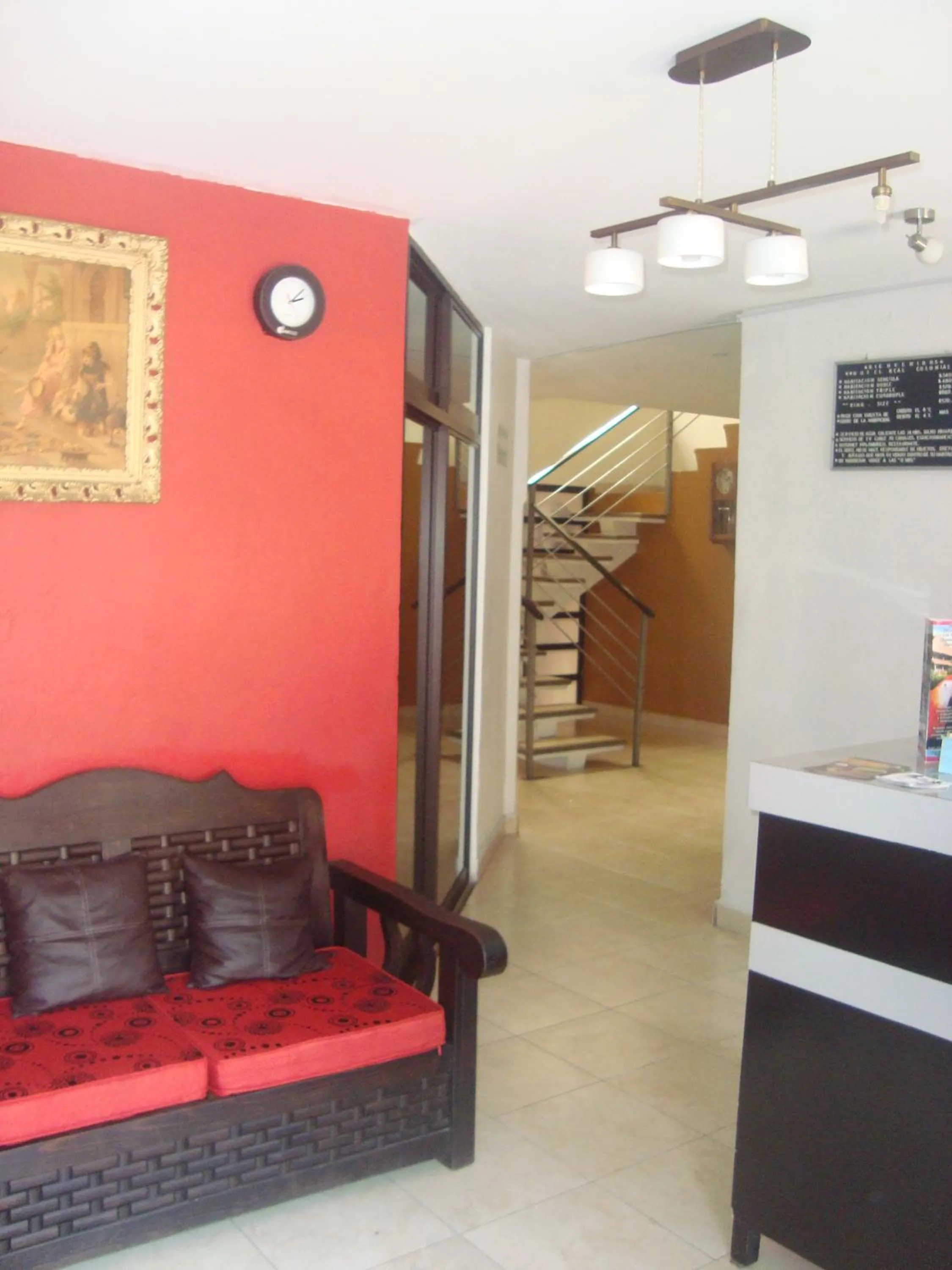 Lobby or reception in Hotel Real Colonial