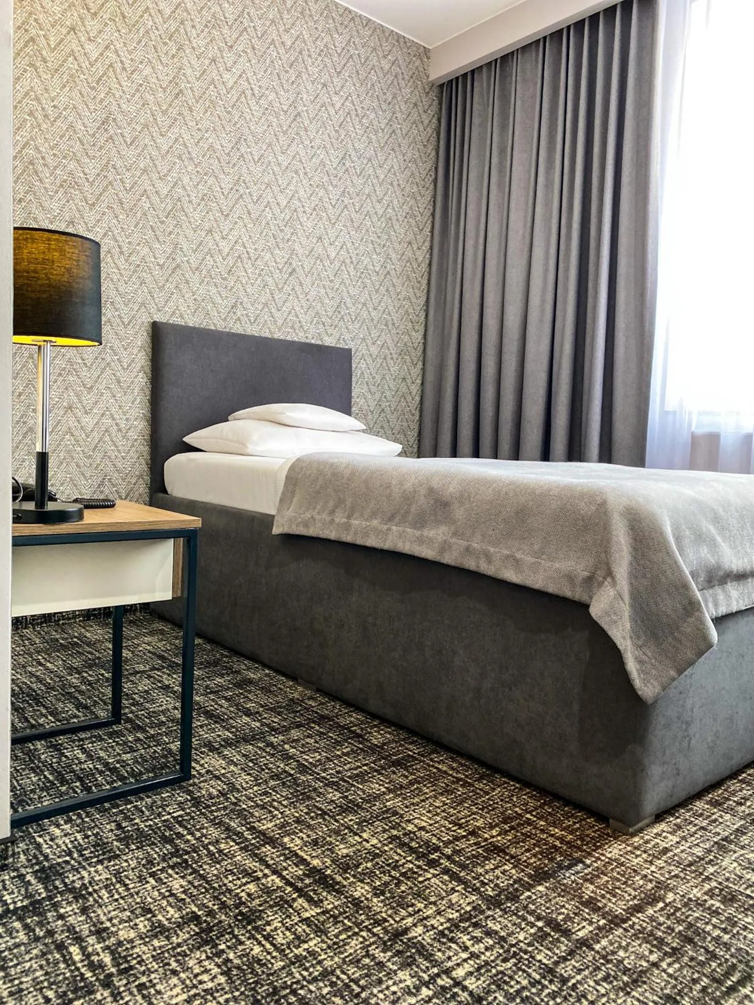 Bed in Miejsca noclegowe i Restauracja Kamiński