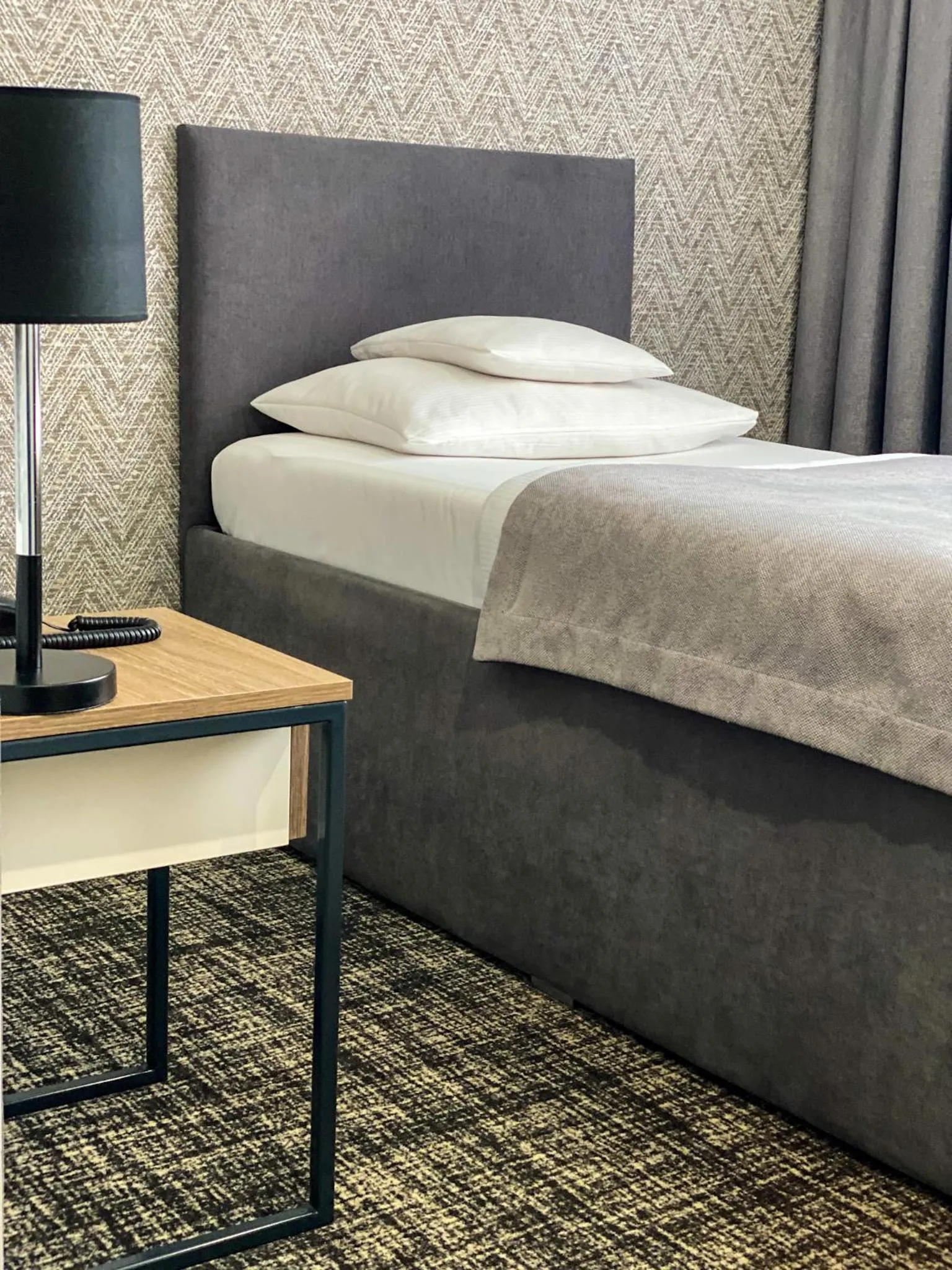 Bed in Miejsca noclegowe i Restauracja Kamiński