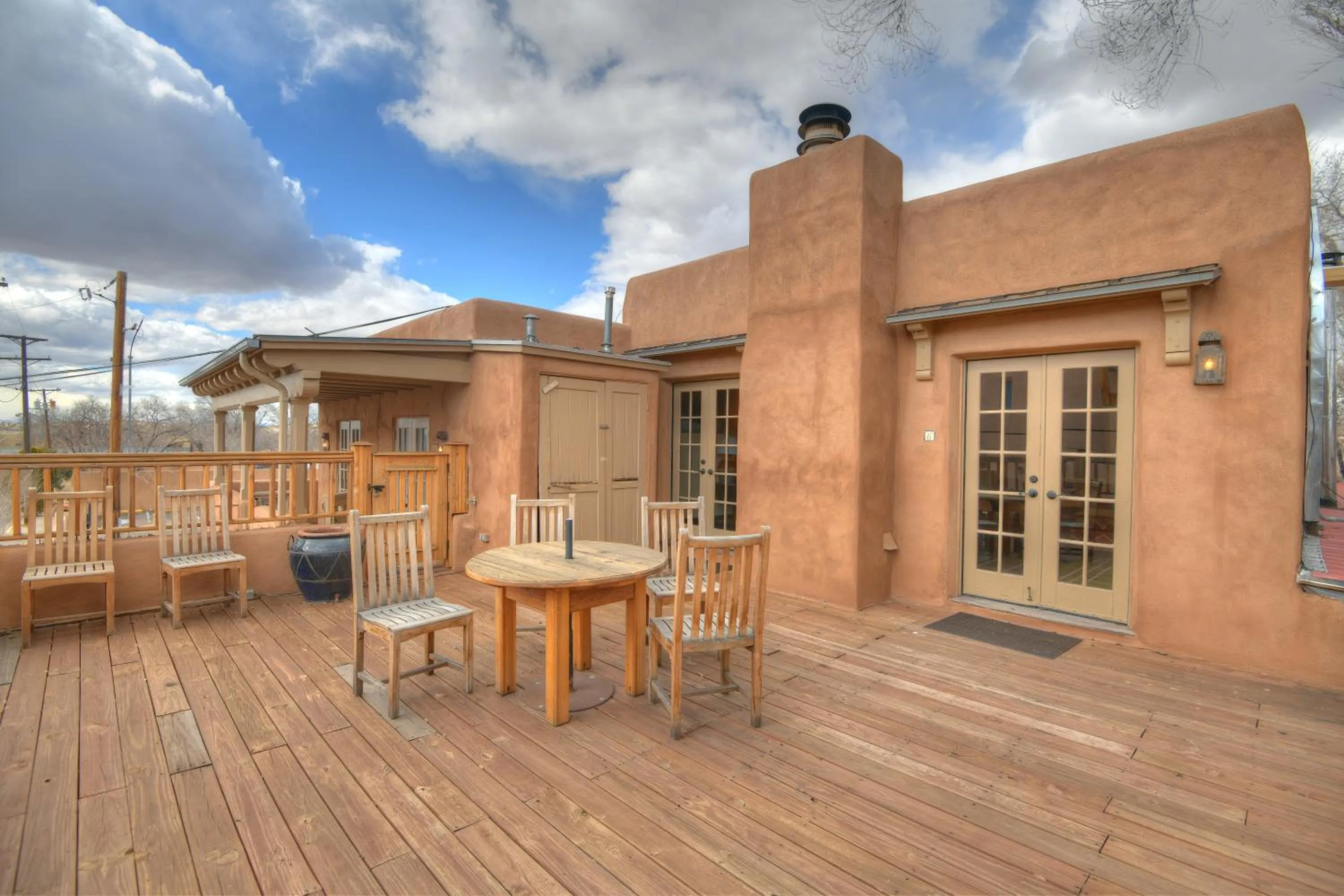 Patio in Inn at Vanessie