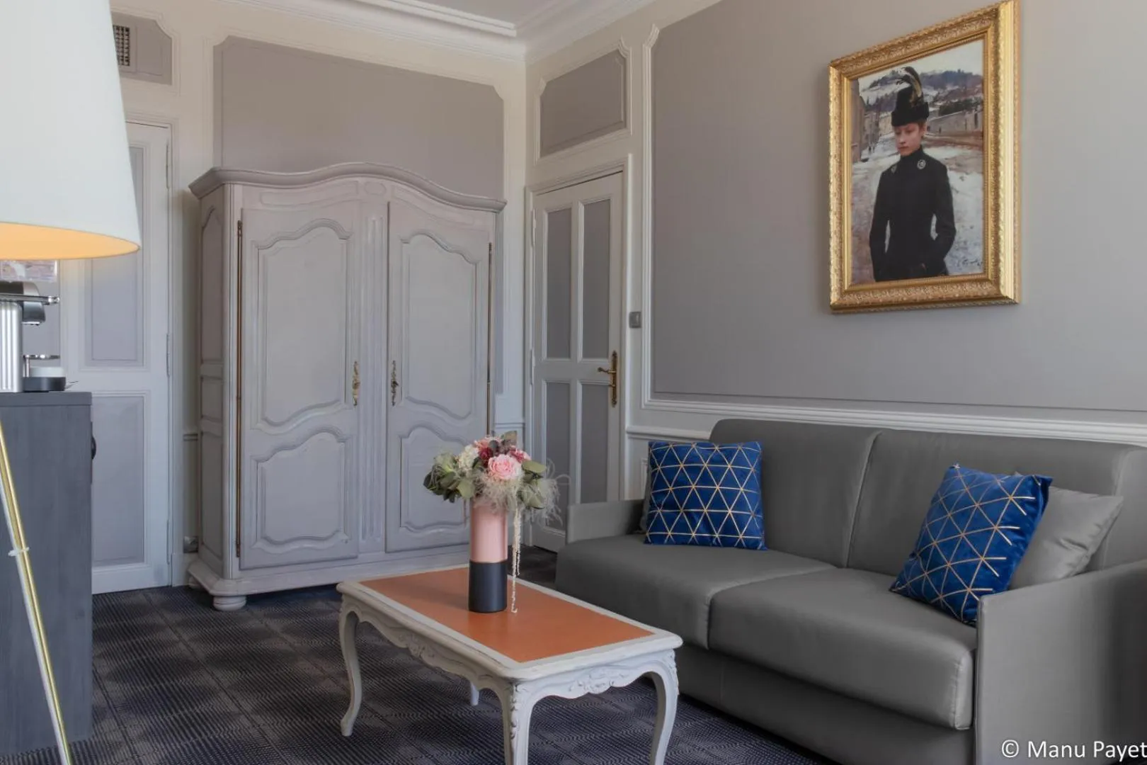 Living room in Grand Hotel De La Reine - Place Stanislas