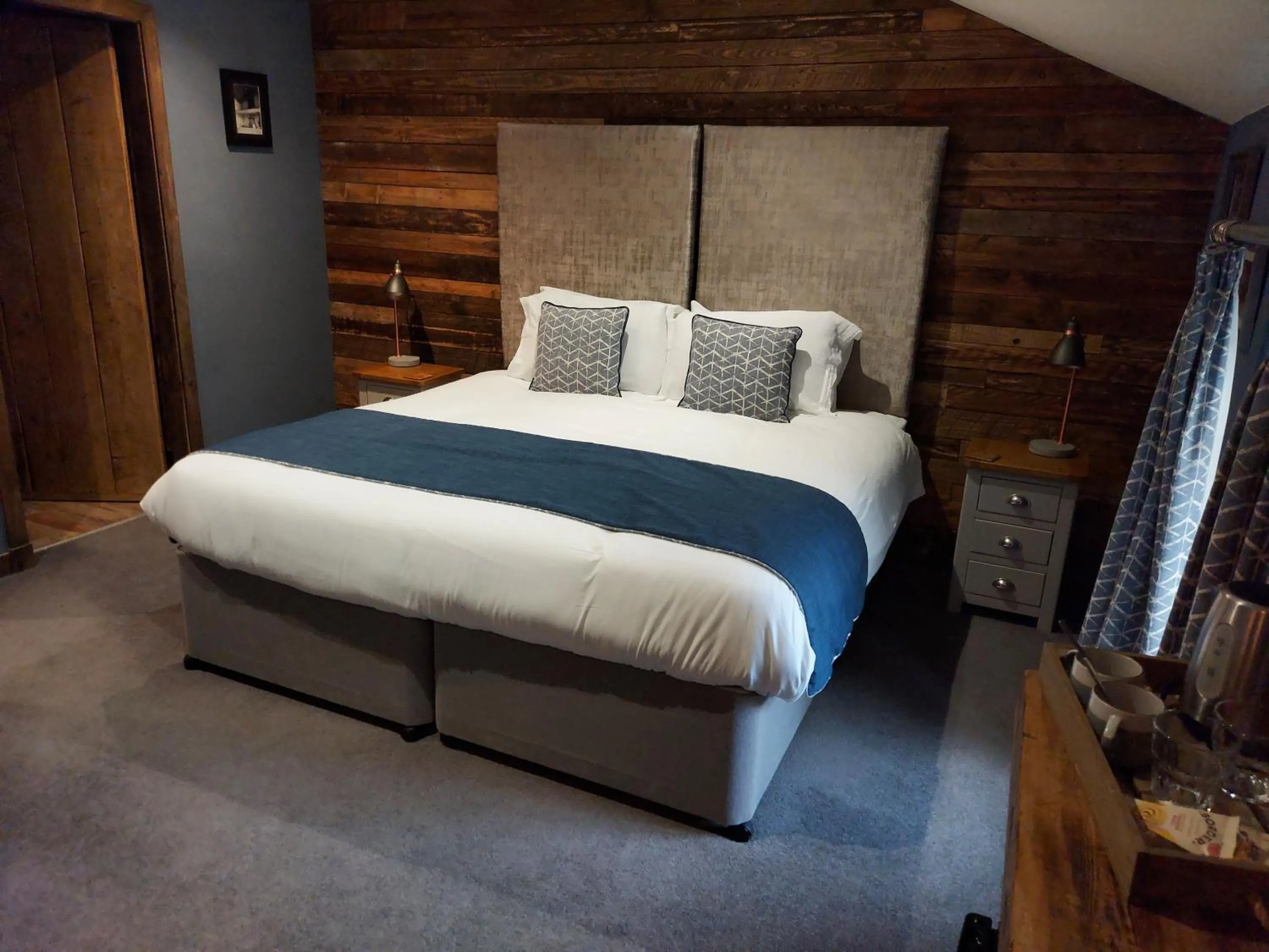 Bed in Trawden Arms Community Owned Pub