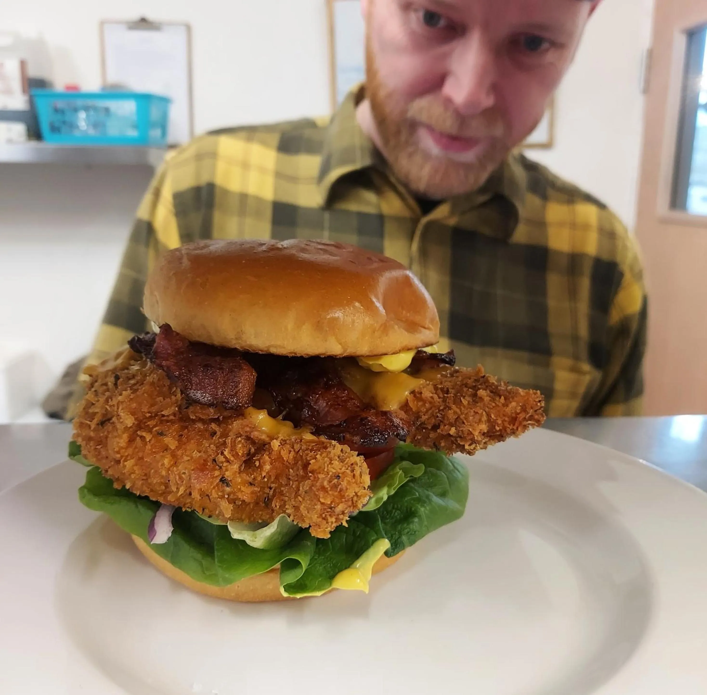Food close-up in Trawden Arms Community Owned Pub