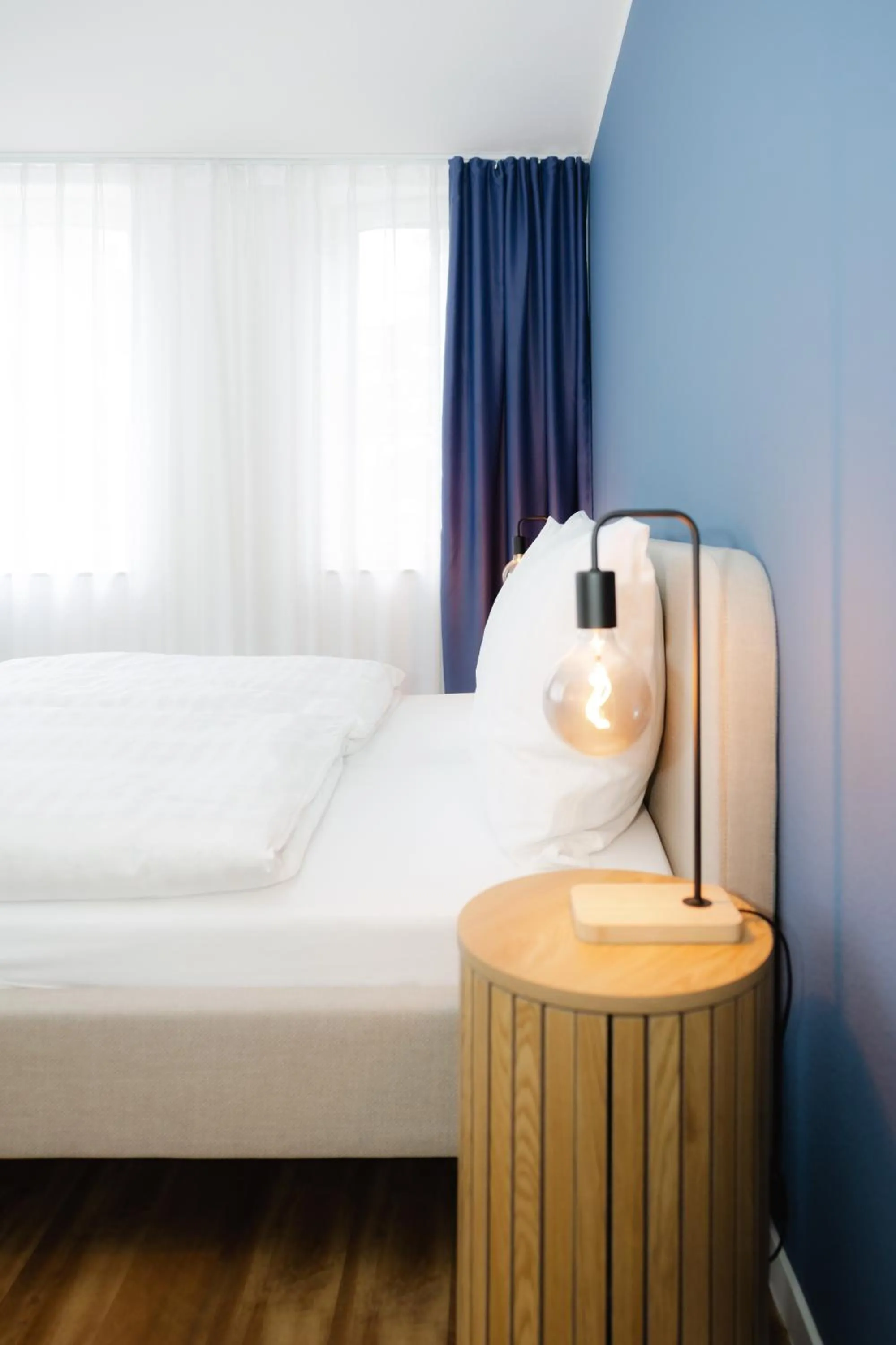 Photo of the whole room, Bed in Fährhaus Kollmar