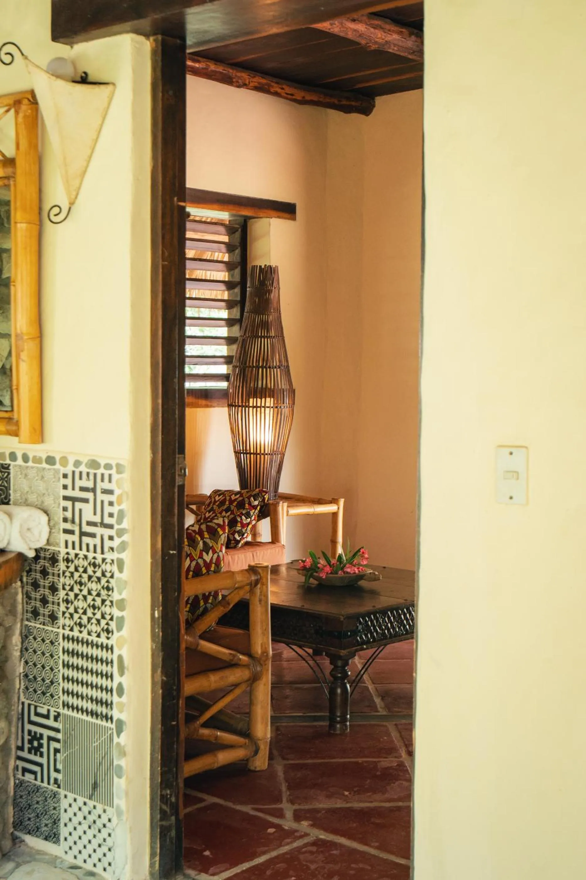 Living room in Hotel Punta Teonoste Boutique Beachfront Resort