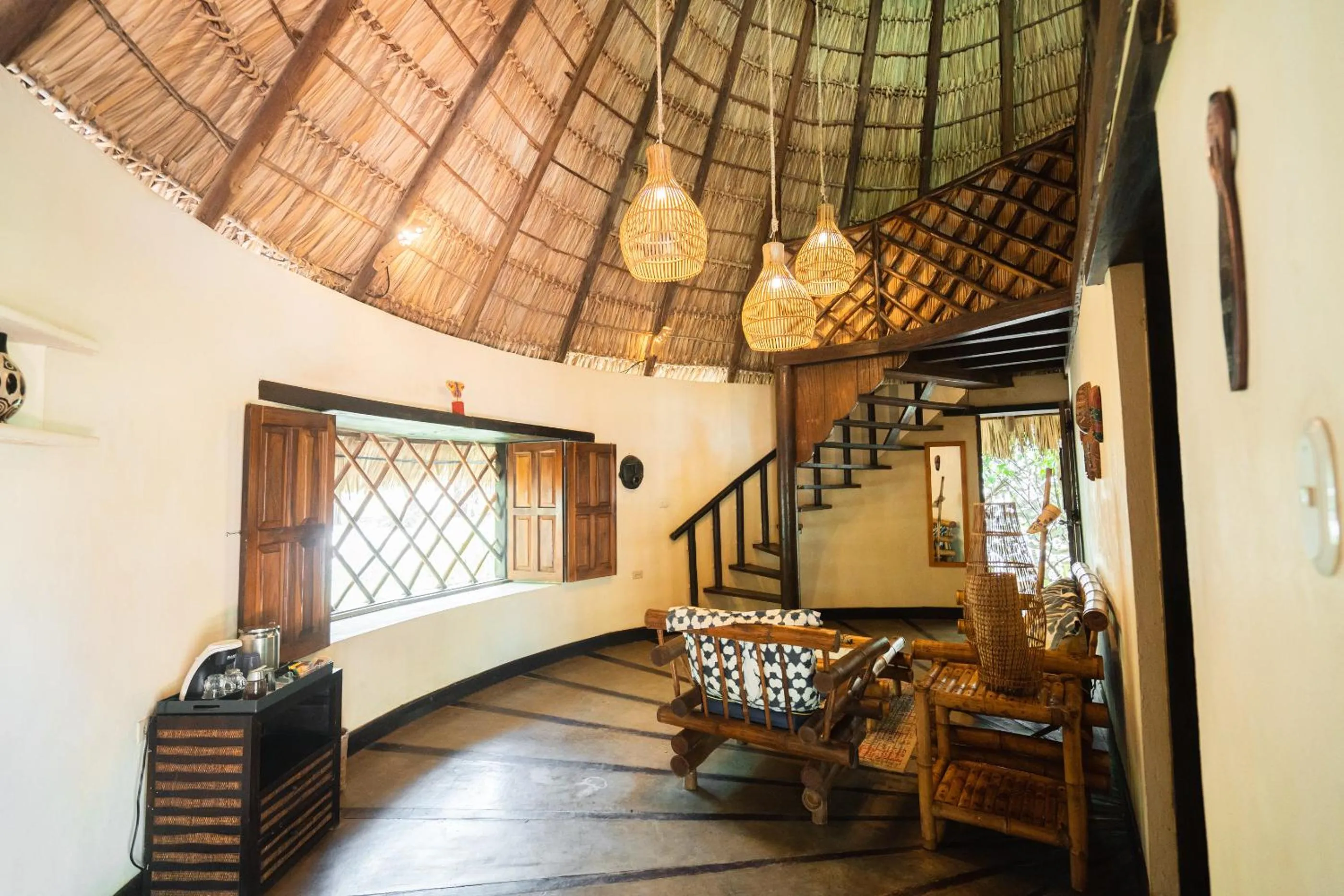 Living room in Hotel Punta Teonoste Boutique Beachfront Resort
