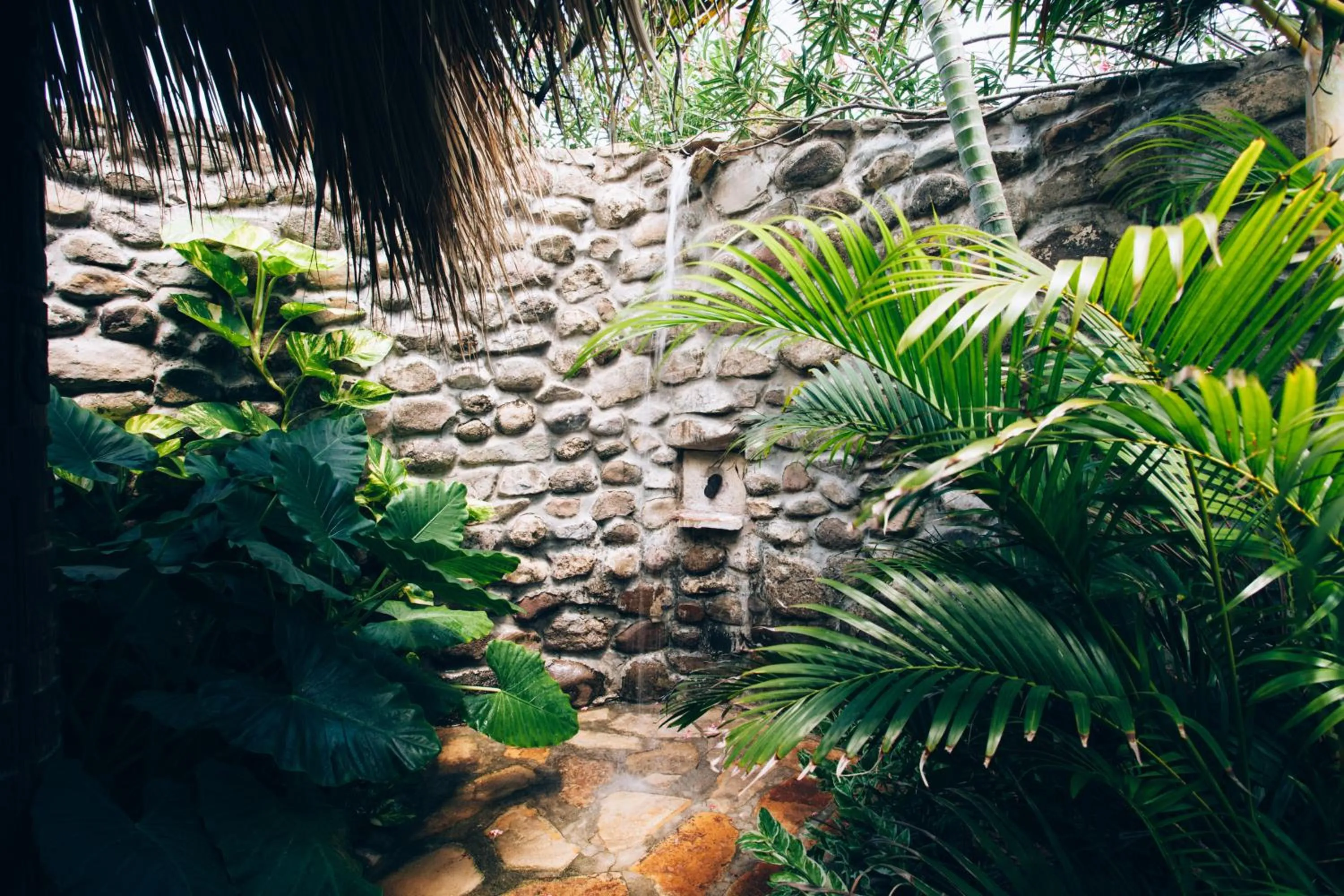 Shower in Hotel Punta Teonoste Boutique Beachfront Resort