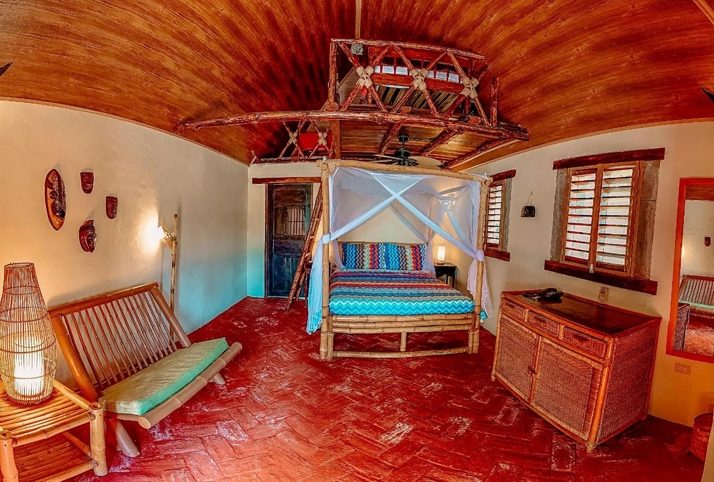 Bed in Hotel Punta Teonoste Boutique Beachfront Resort