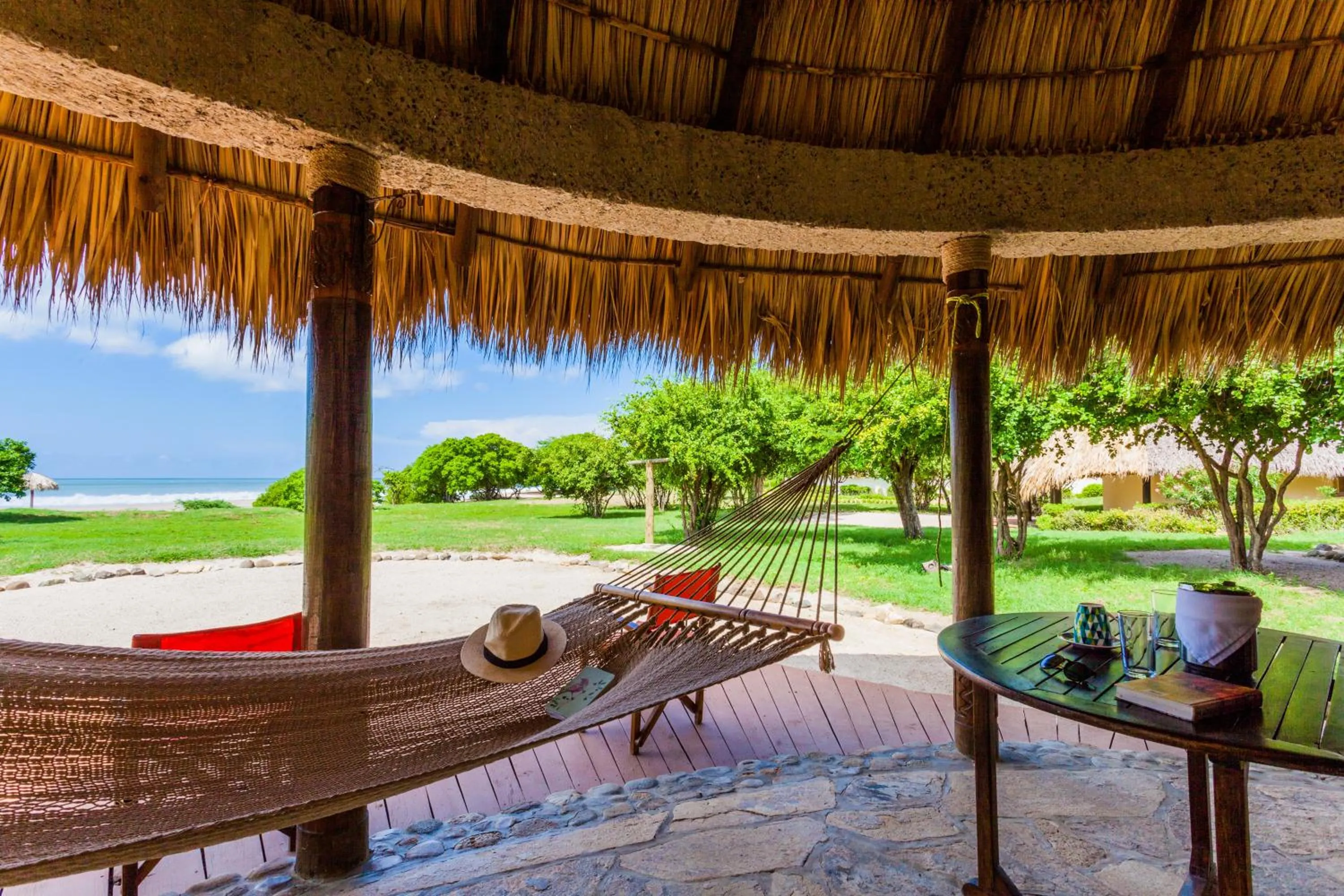Patio in Hotel Punta Teonoste Boutique Beachfront Resort