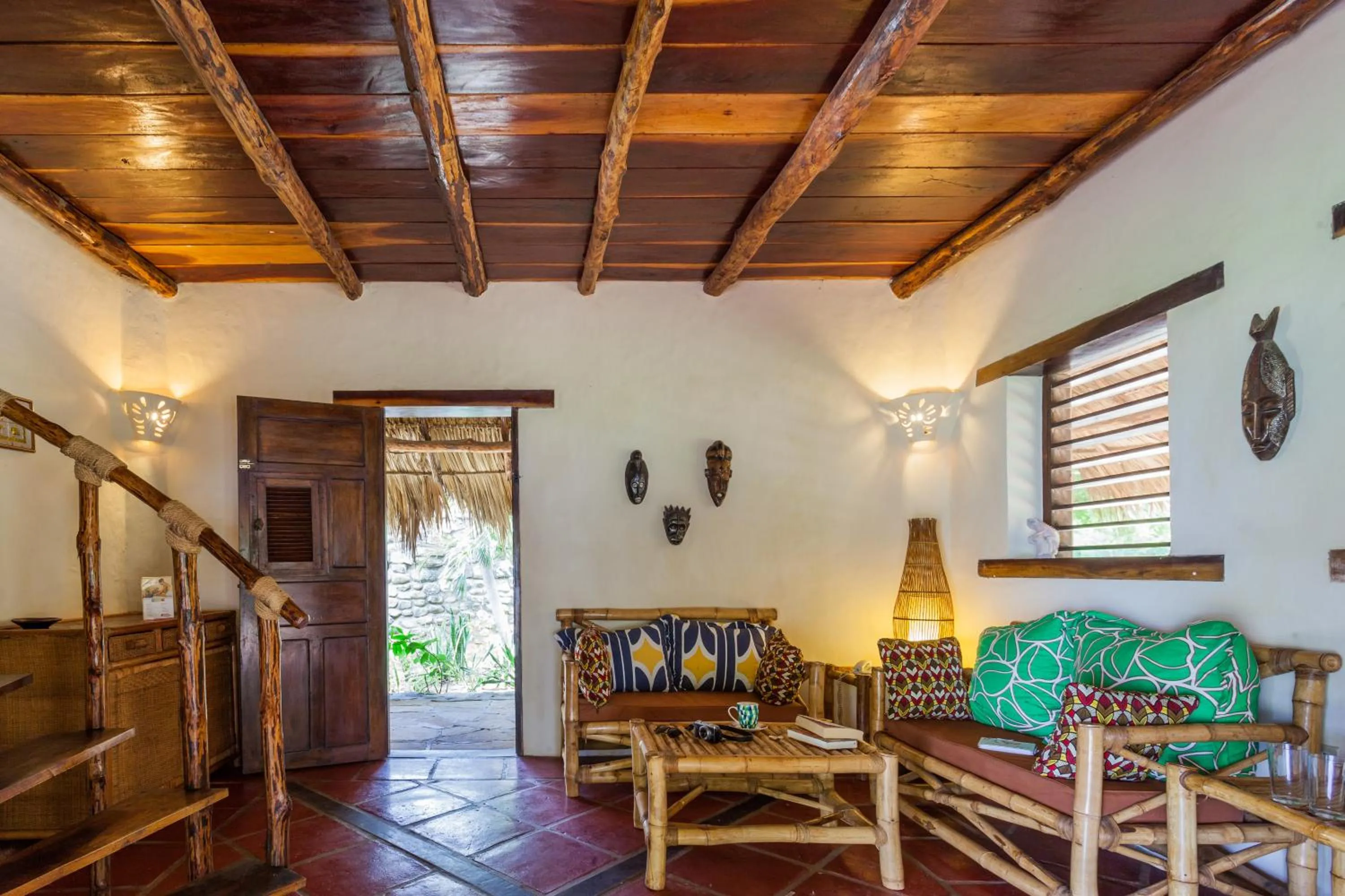 Seating area in Hotel Punta Teonoste Boutique Beachfront Resort