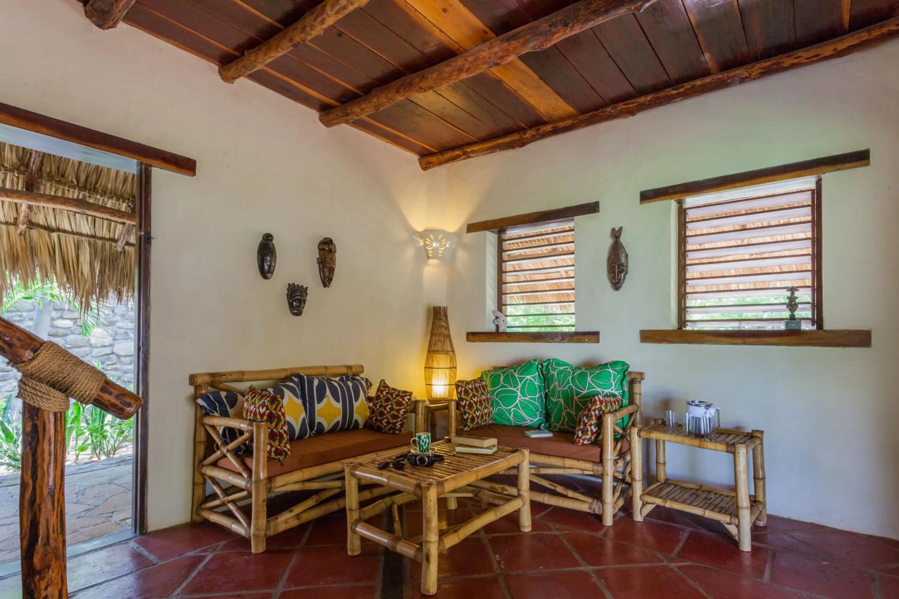 Living room in Hotel Punta Teonoste Boutique Beachfront Resort