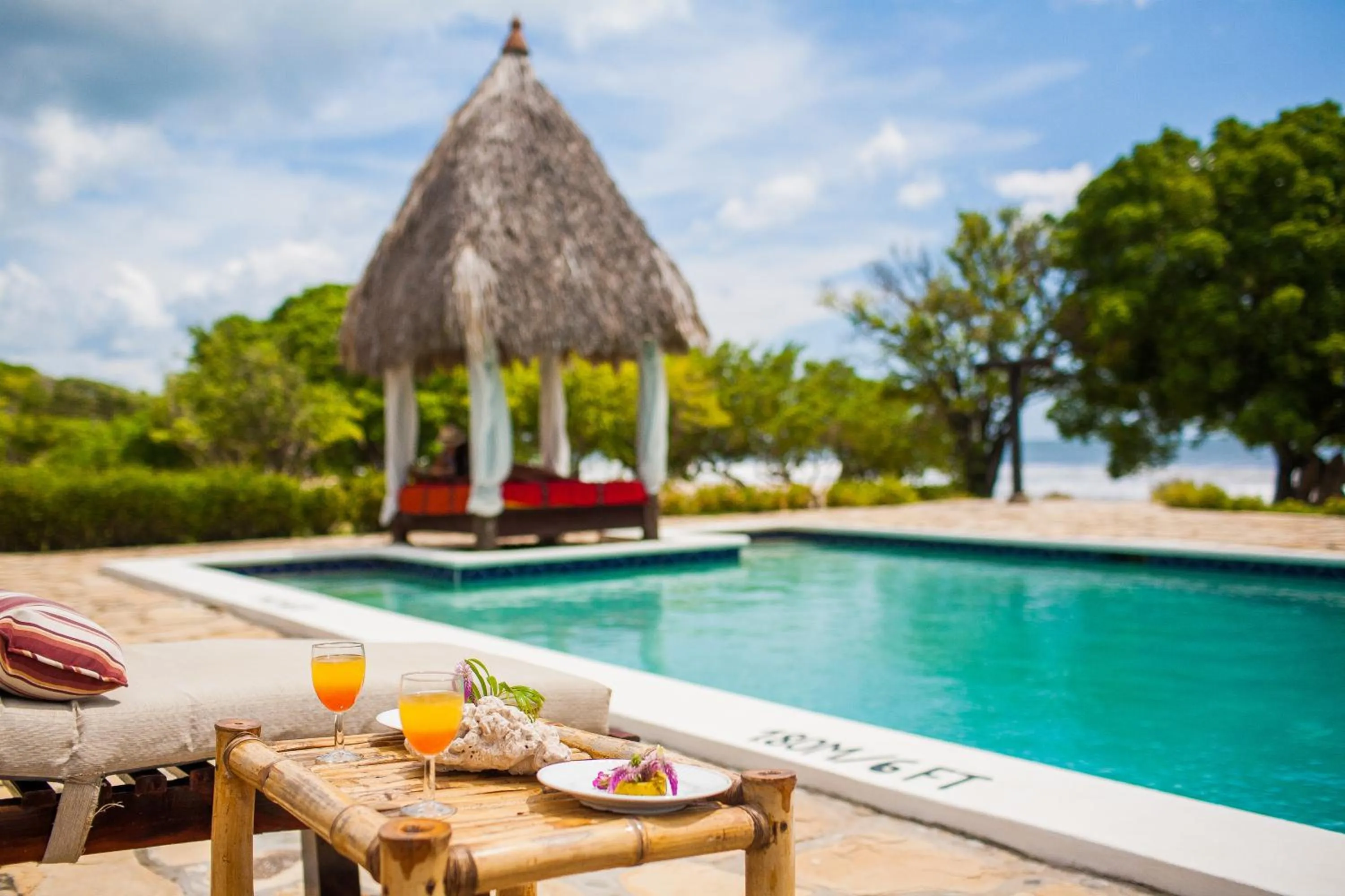 Swimming pool in Hotel Punta Teonoste Boutique Beachfront Resort