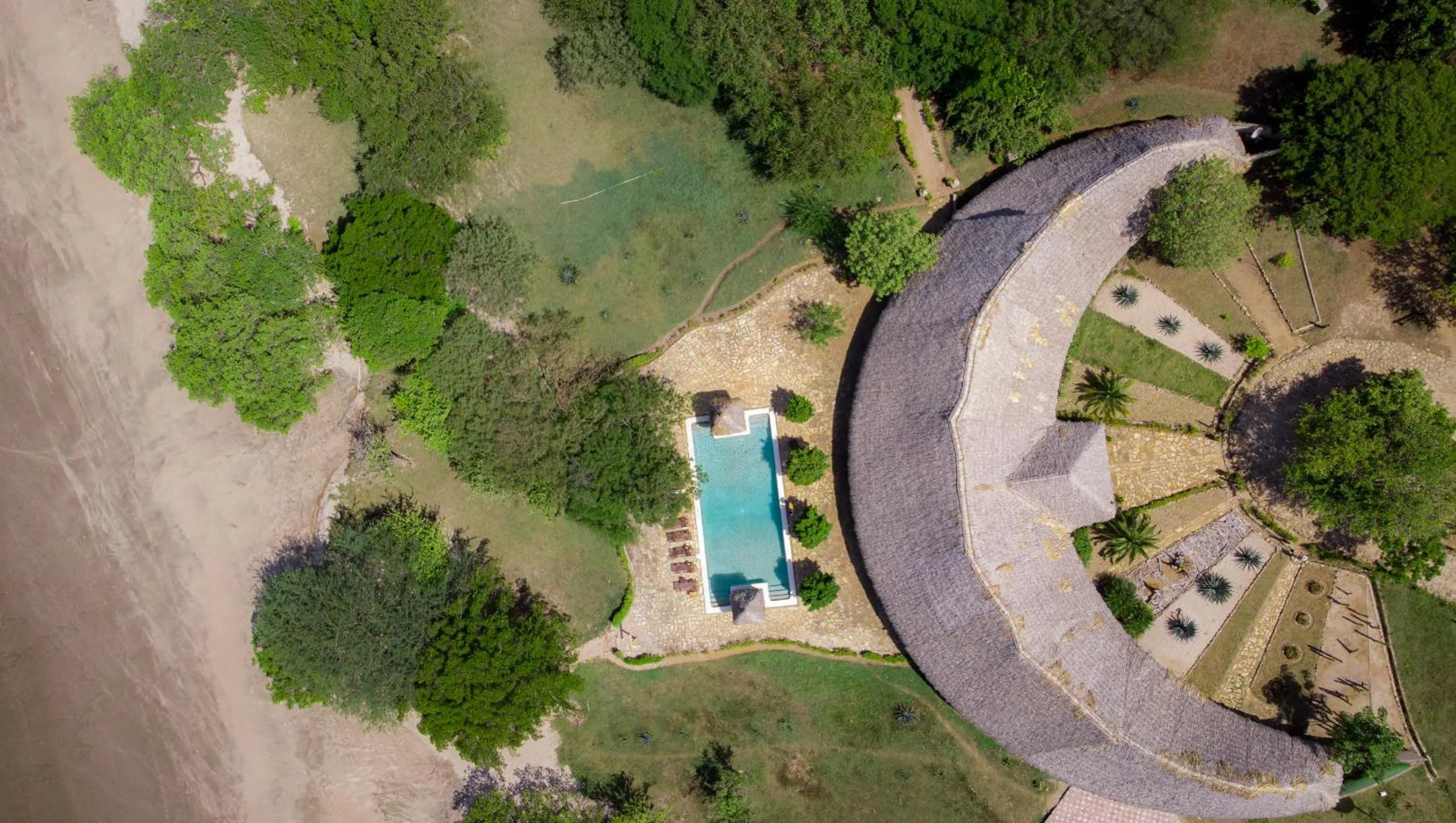 Pool view in Hotel Punta Teonoste Boutique Beachfront Resort