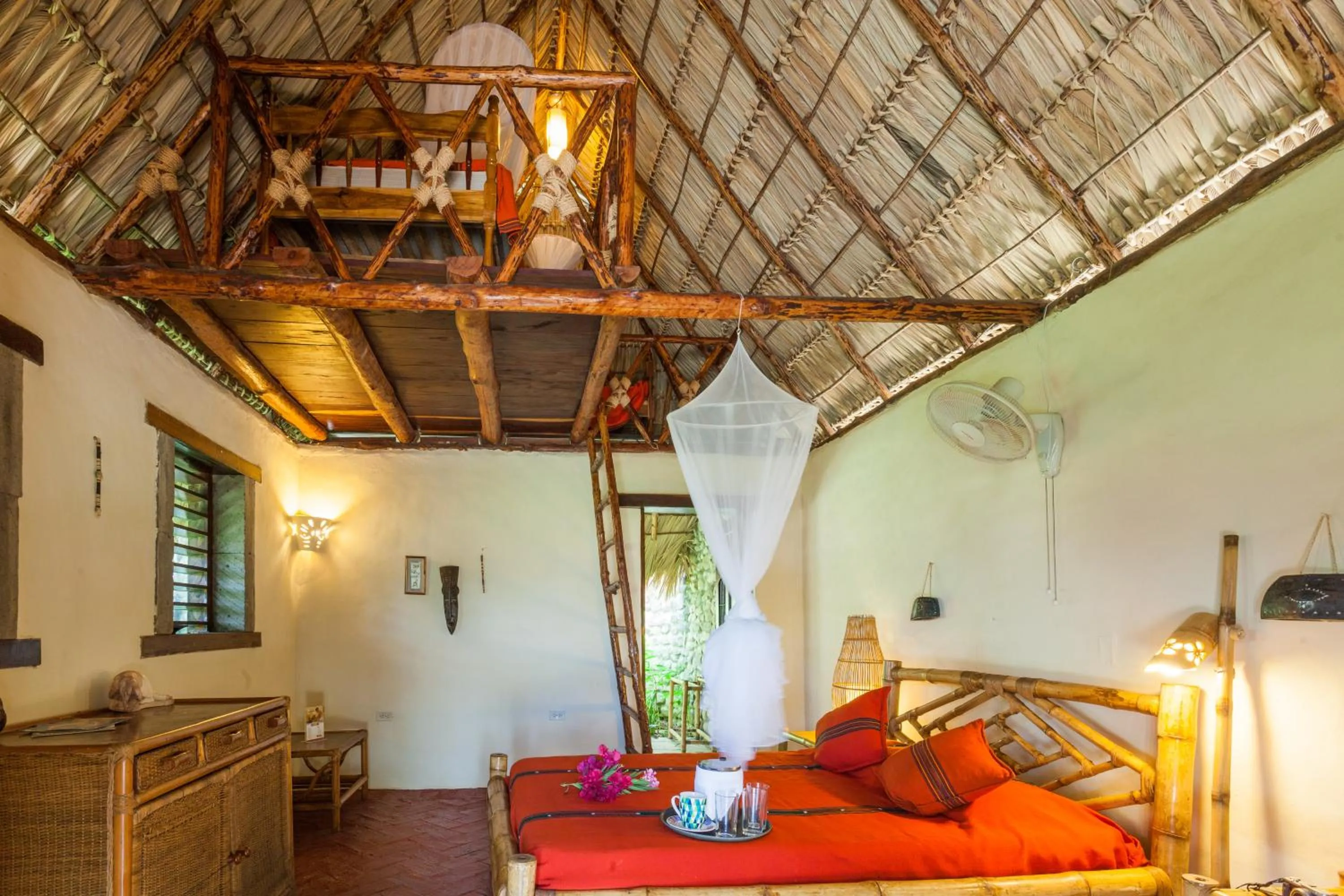 Bed in Hotel Punta Teonoste Boutique Beachfront Resort