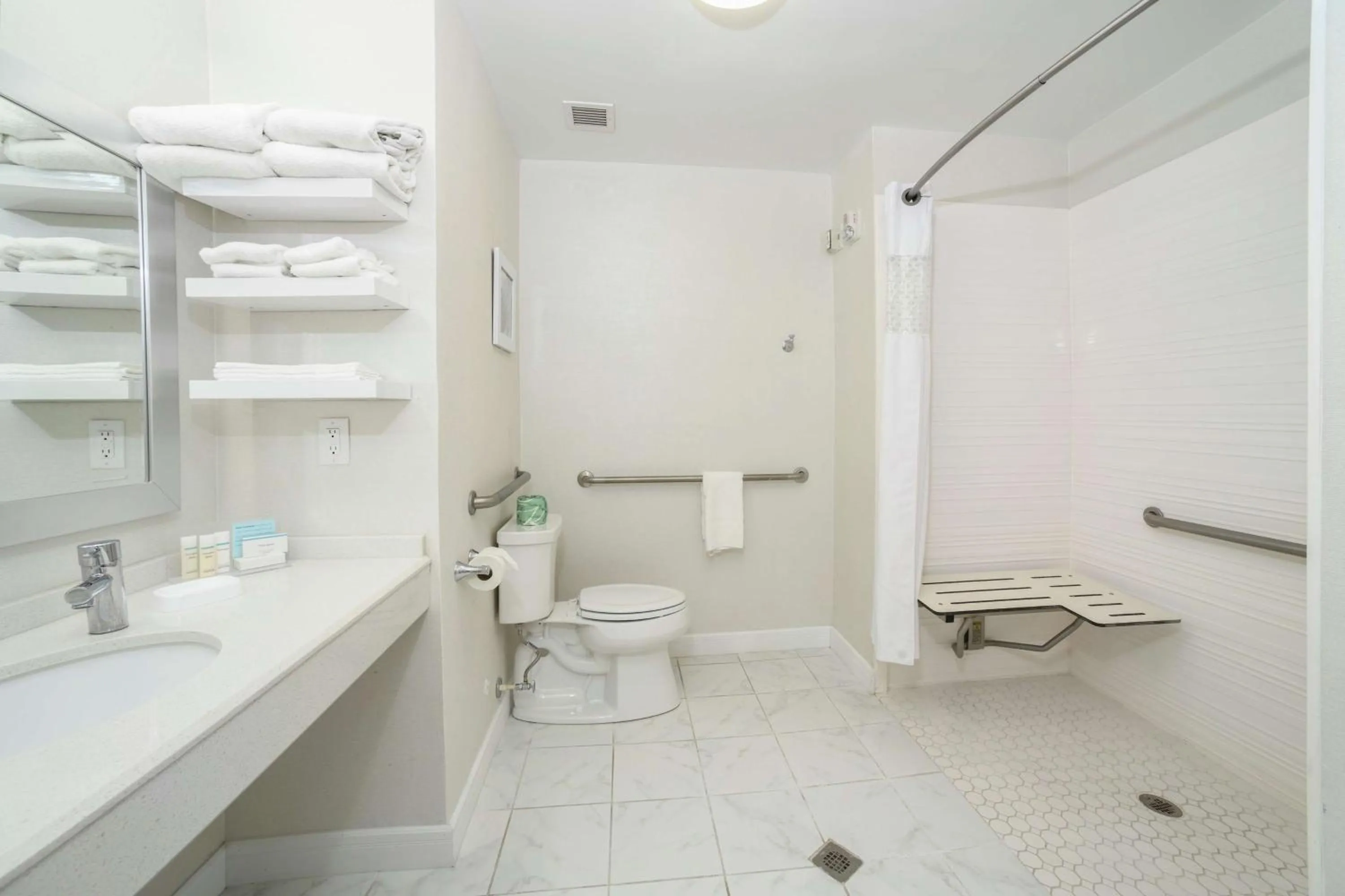 Bathroom in Hampton Inn Jacksonville - East Regency Square