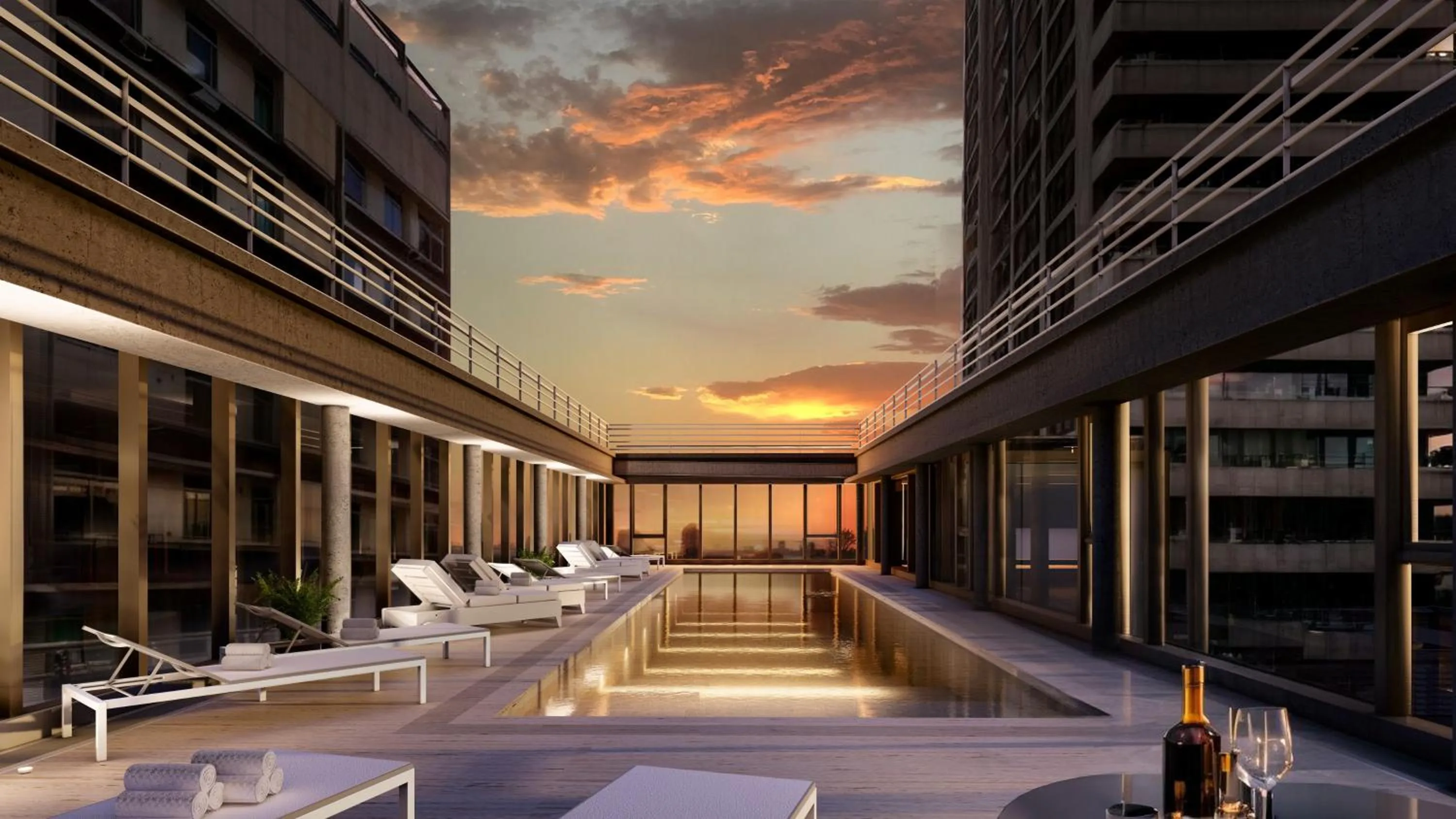 Pool view in Recoleta Grand, Buenos Aires, a Tribute Portfolio Hotel