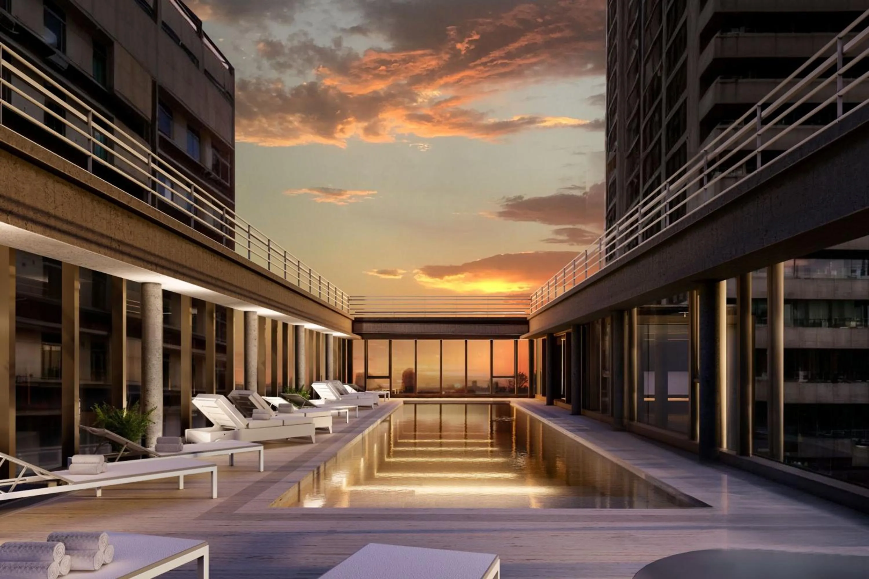 Swimming pool in Recoleta Grand, Buenos Aires, a Tribute Portfolio Hotel