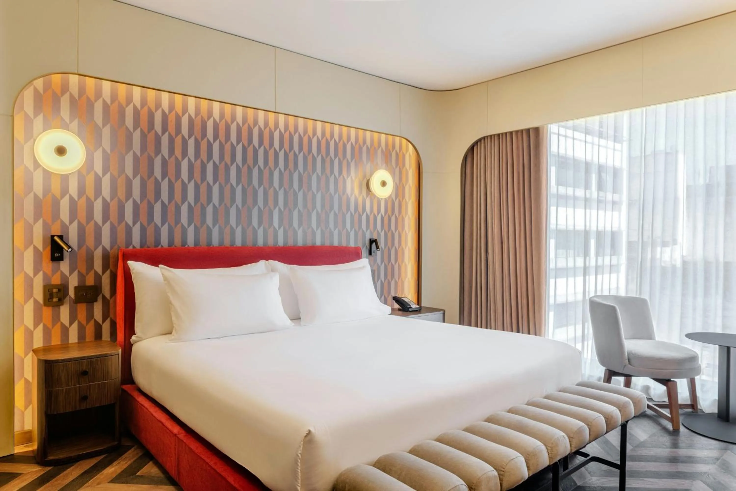 Photo of the whole room, Bed in Recoleta Grand, Buenos Aires, a Tribute Portfolio Hotel