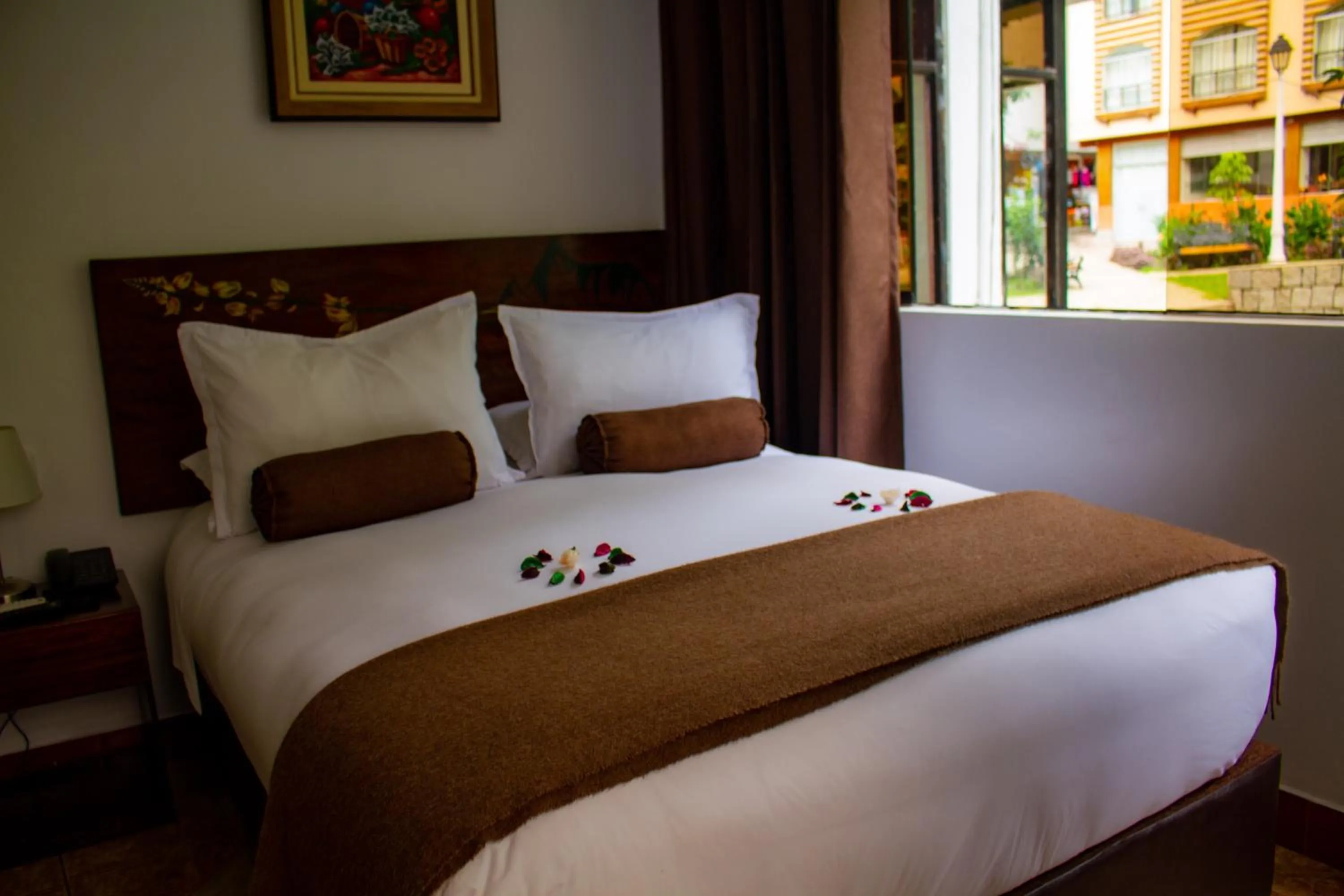 Bed in Hotel Retama Machupicchu