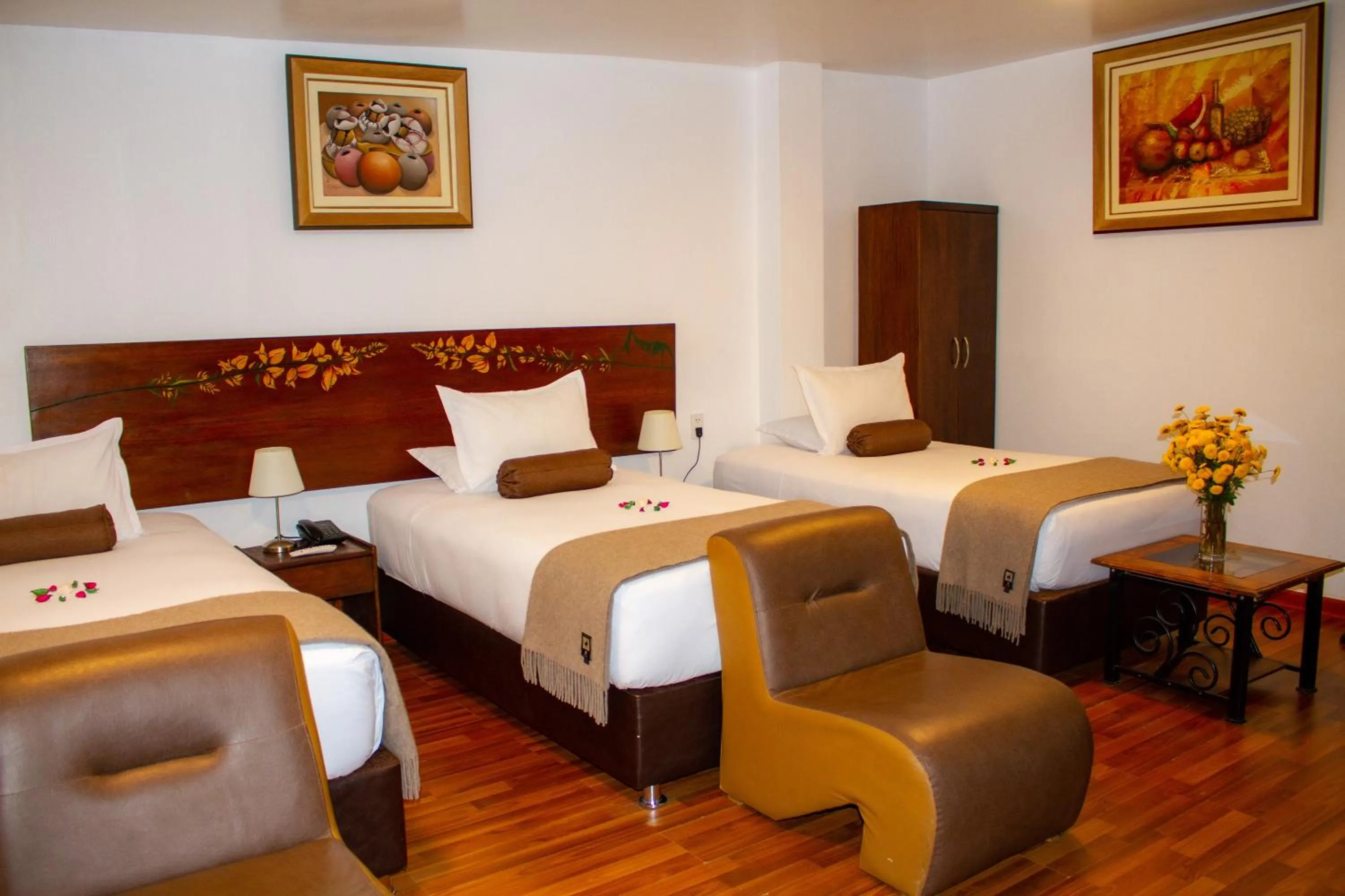 Photo of the whole room in Hotel Retama Machupicchu