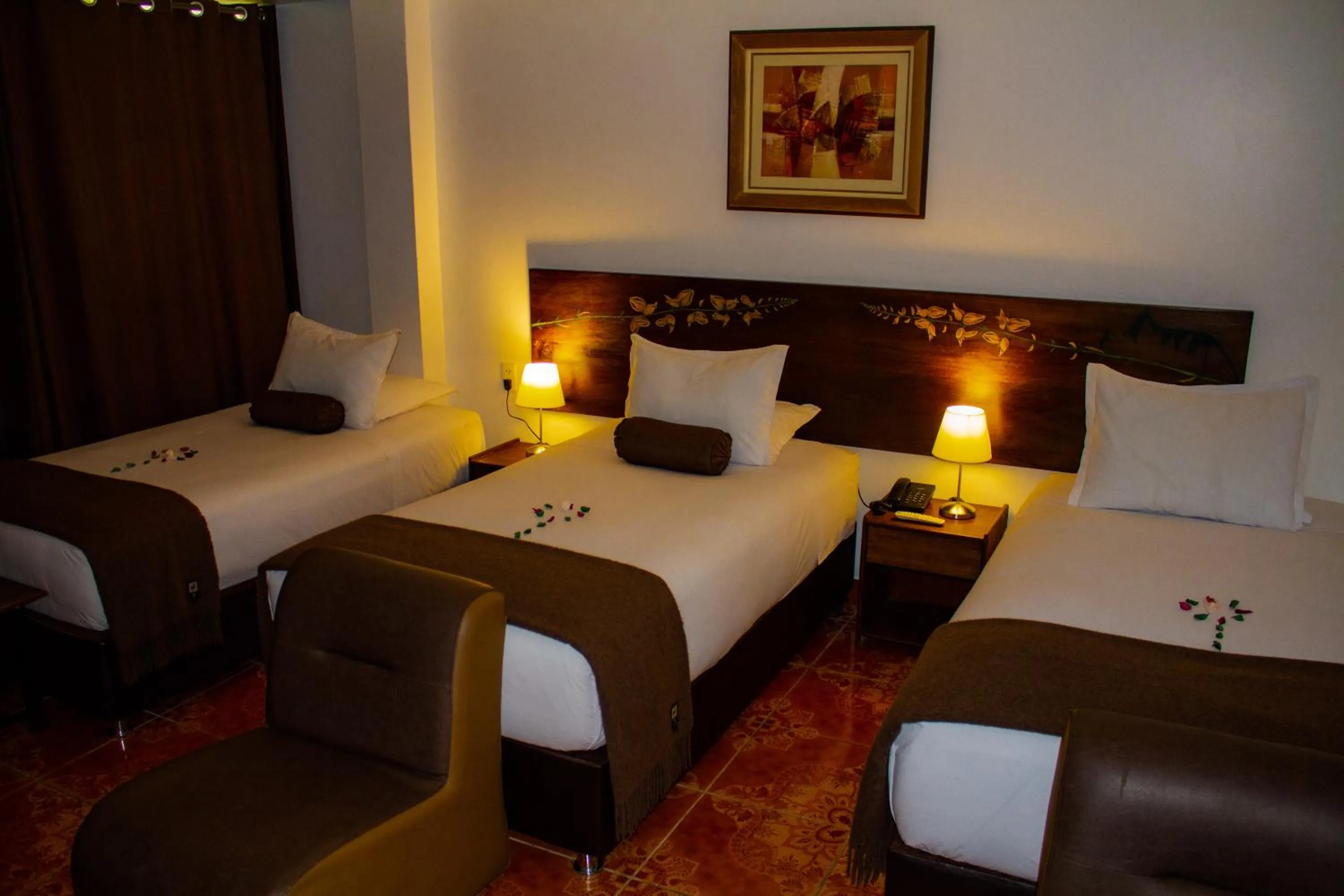 Bed in Hotel Retama Machupicchu