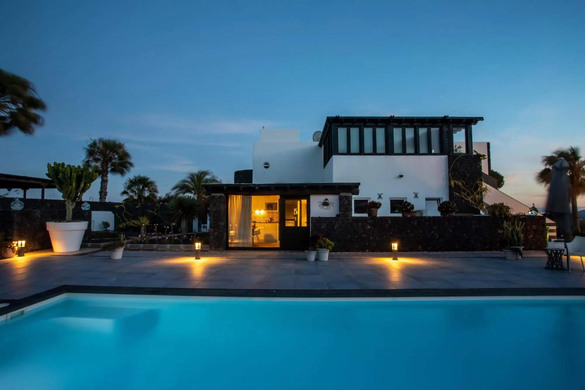Swimming pool in 5 Suites Lanzarote