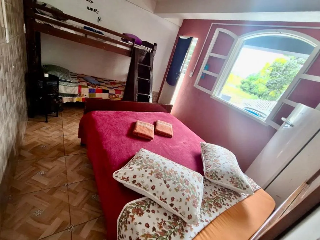 Bed in Pousada JP