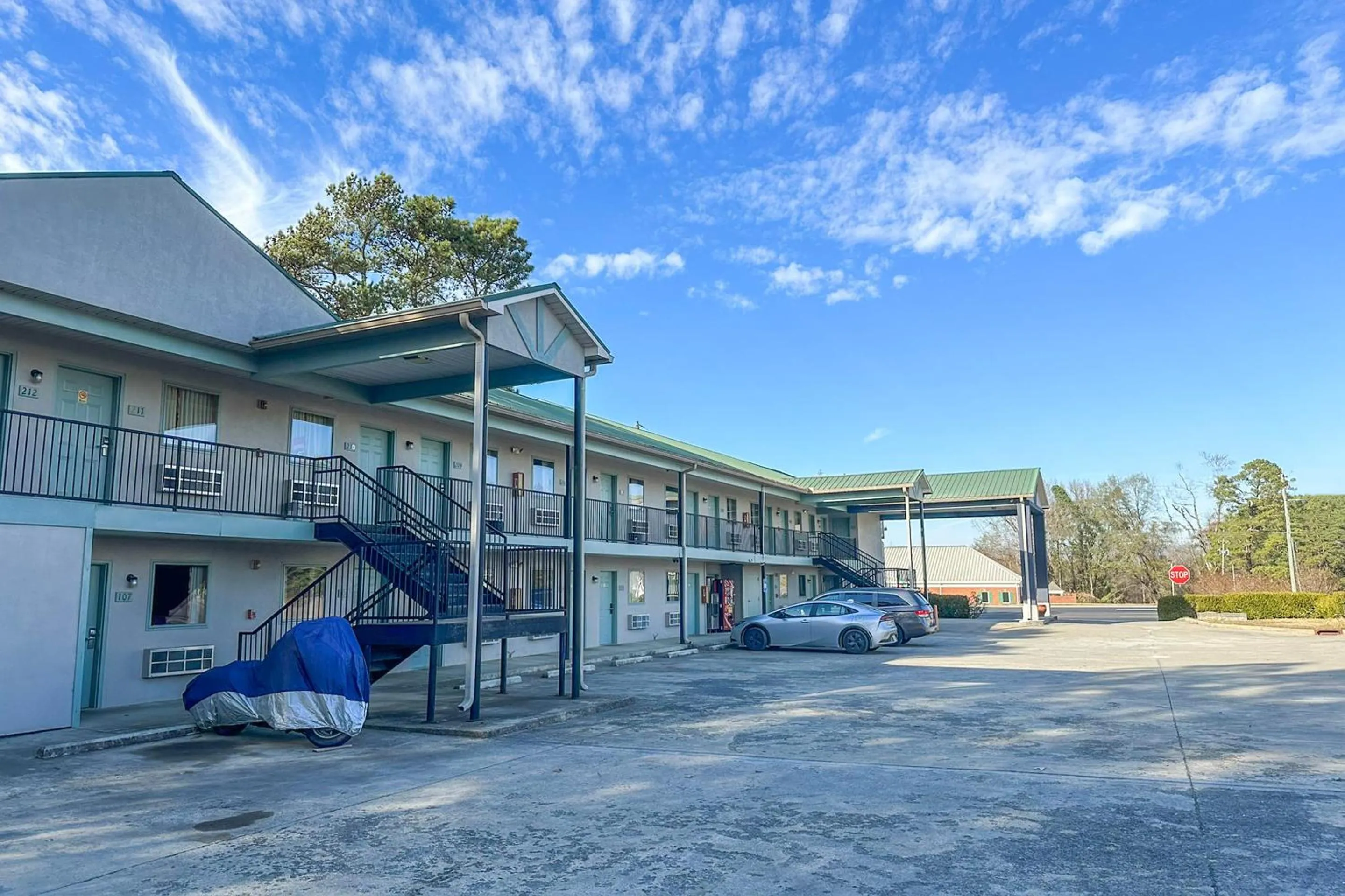 On site in Garden Inn & Suites