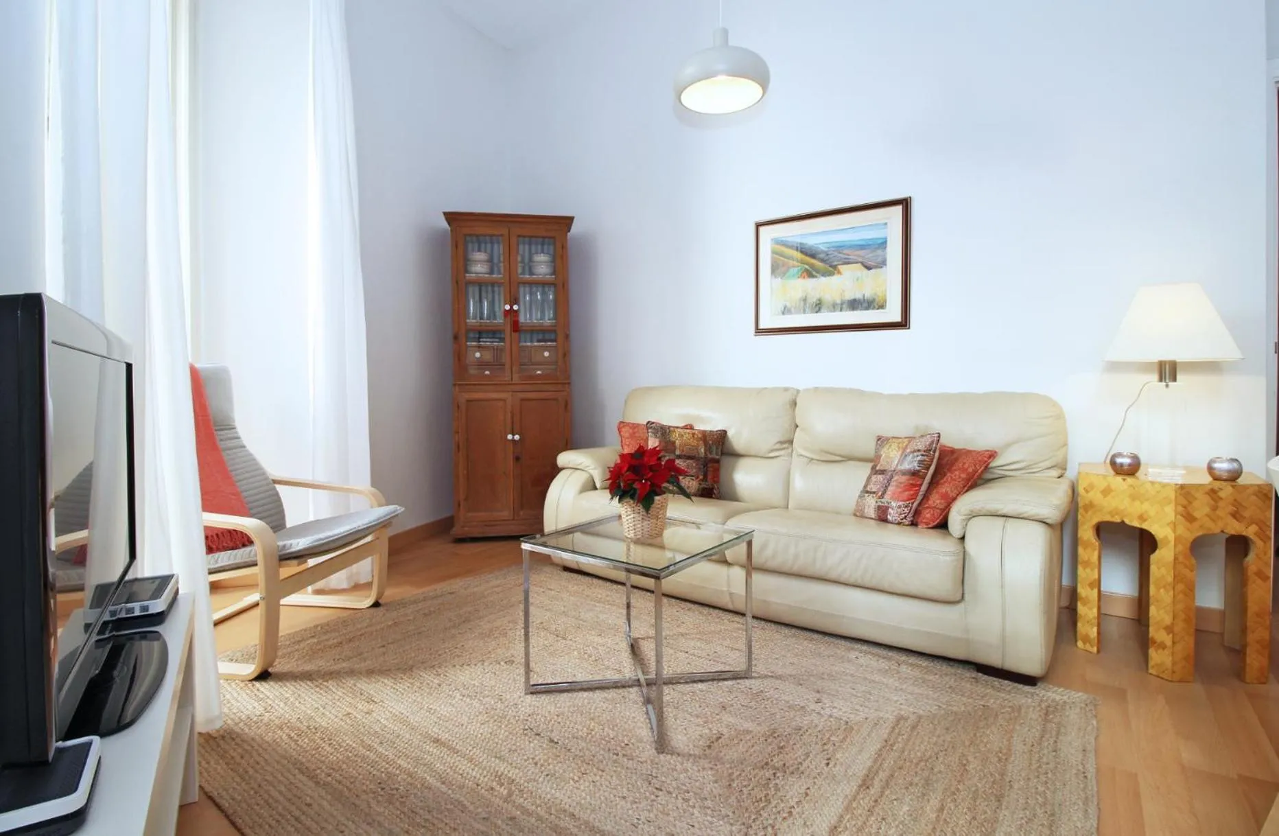 Living room in Del Parque Flats - Premium - Maestre