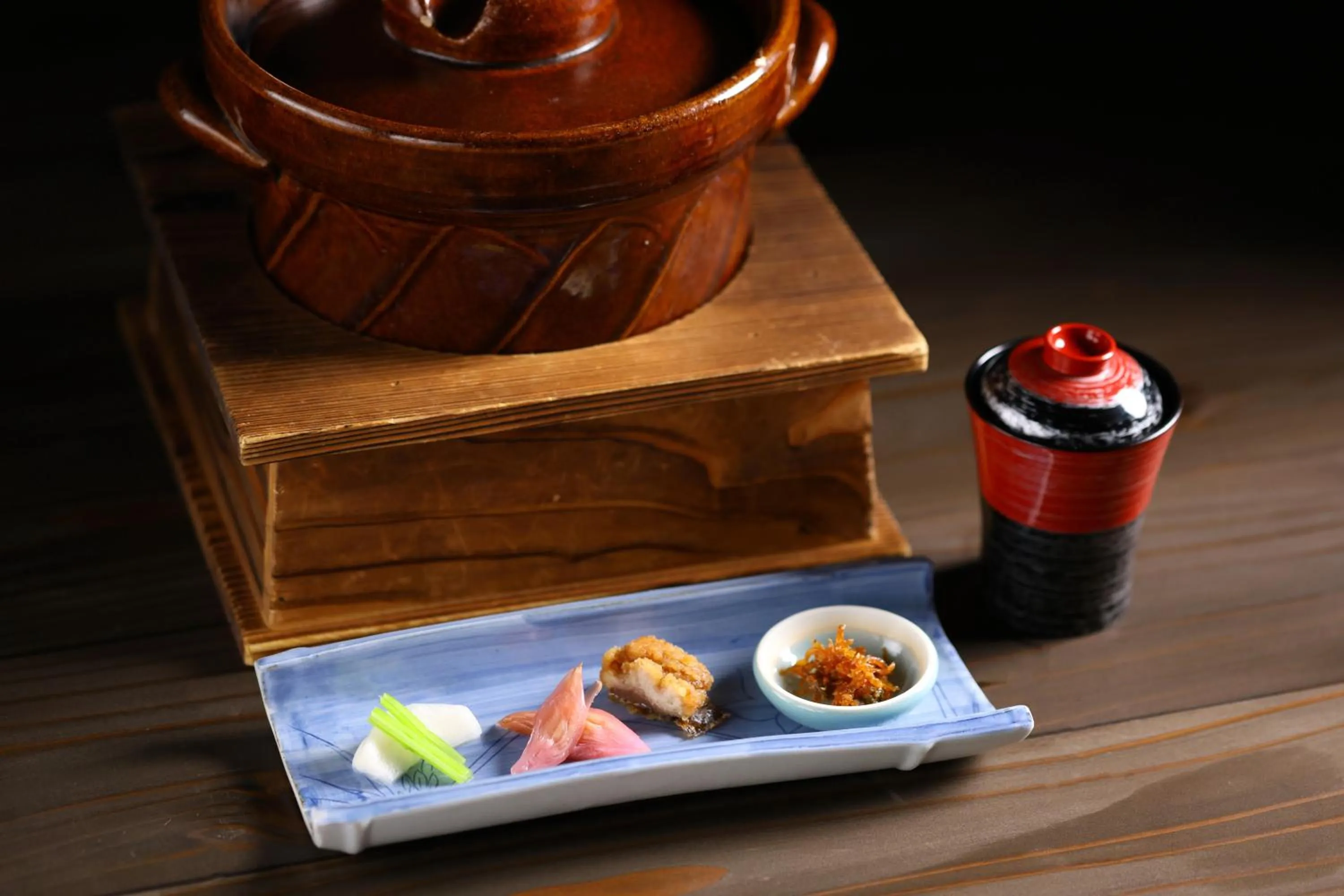 Food close-up in Oku Yugawara SANSUIROU