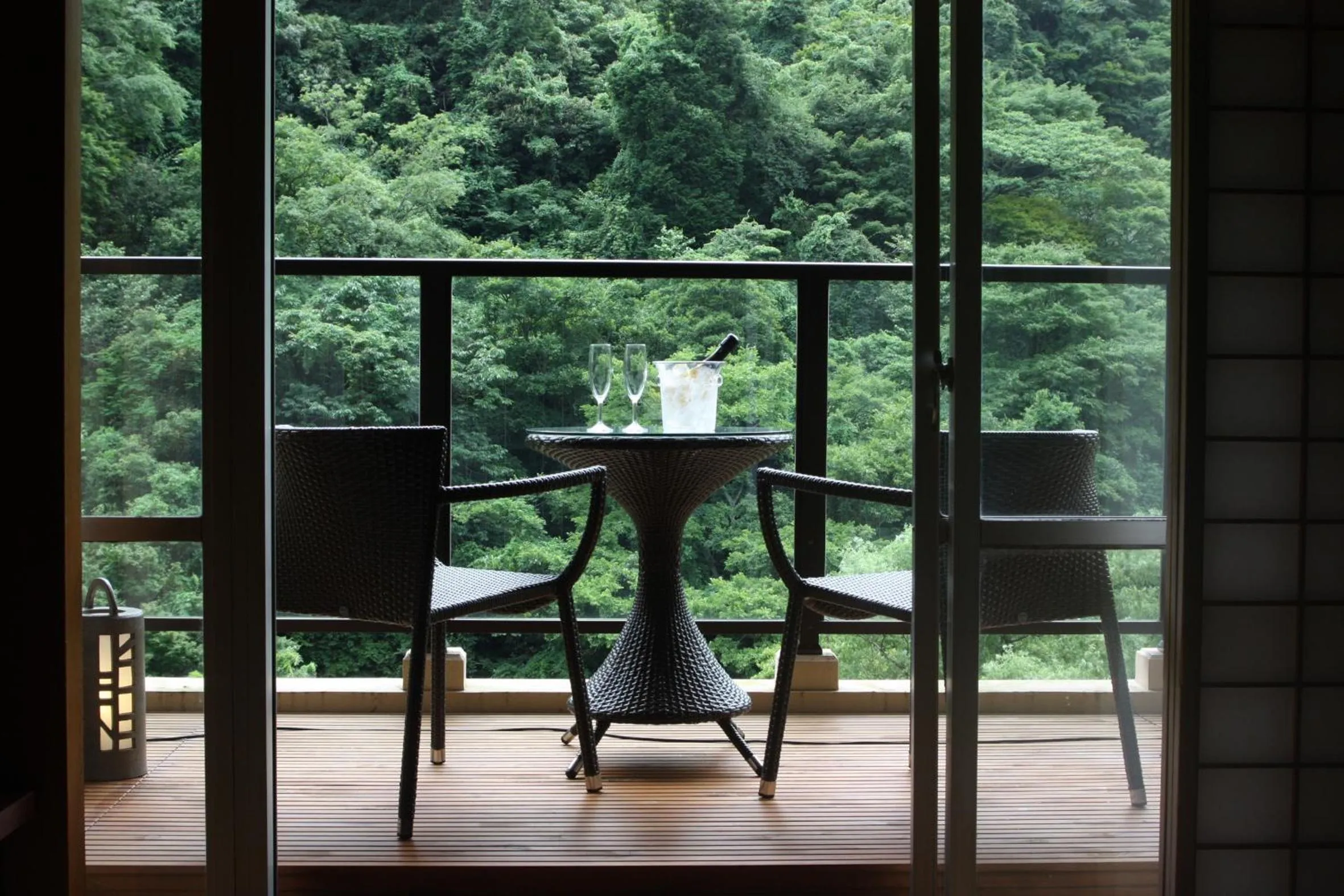 View (from property/room) in Oku Yugawara SANSUIROU