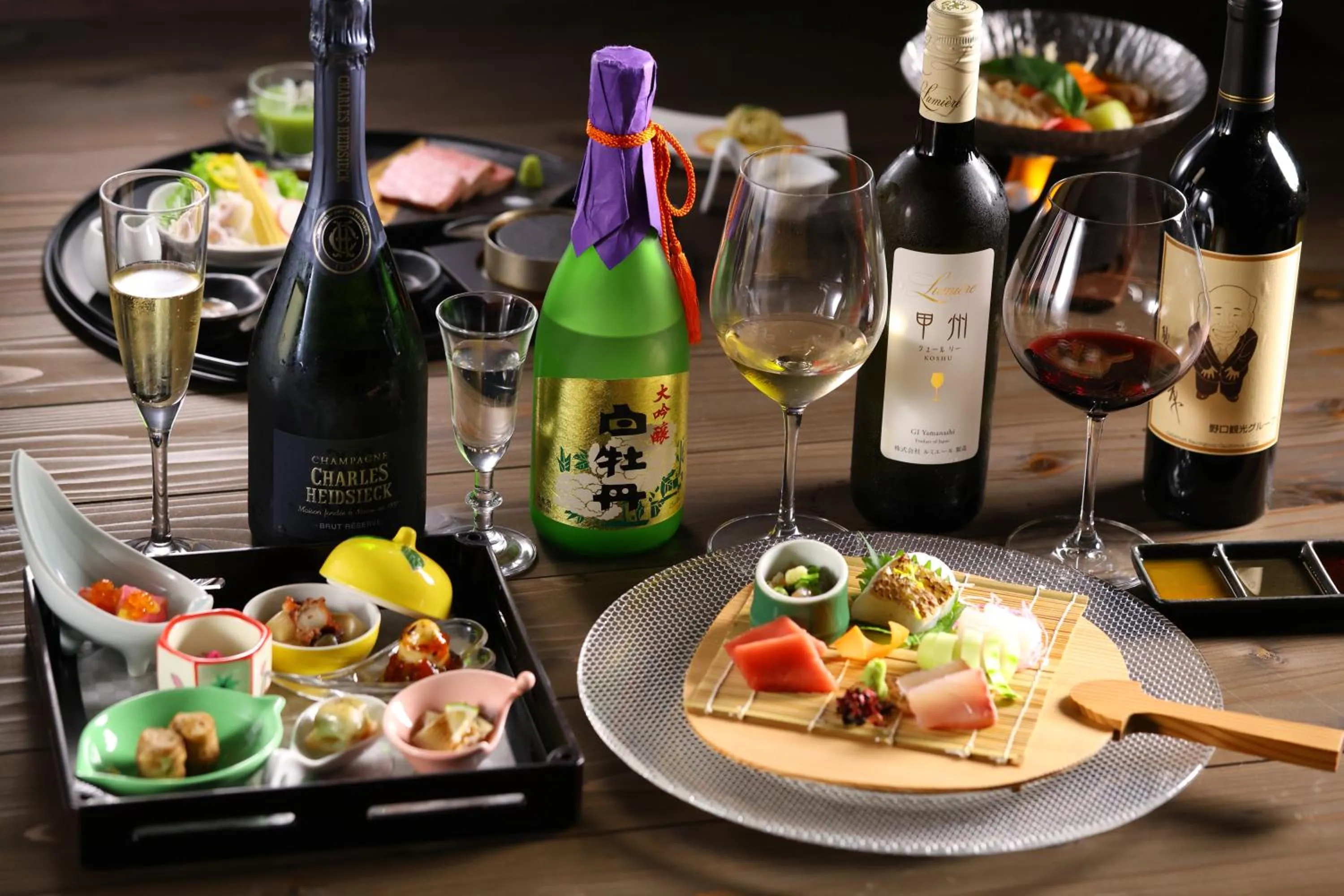 Food in Oku Yugawara SANSUIROU