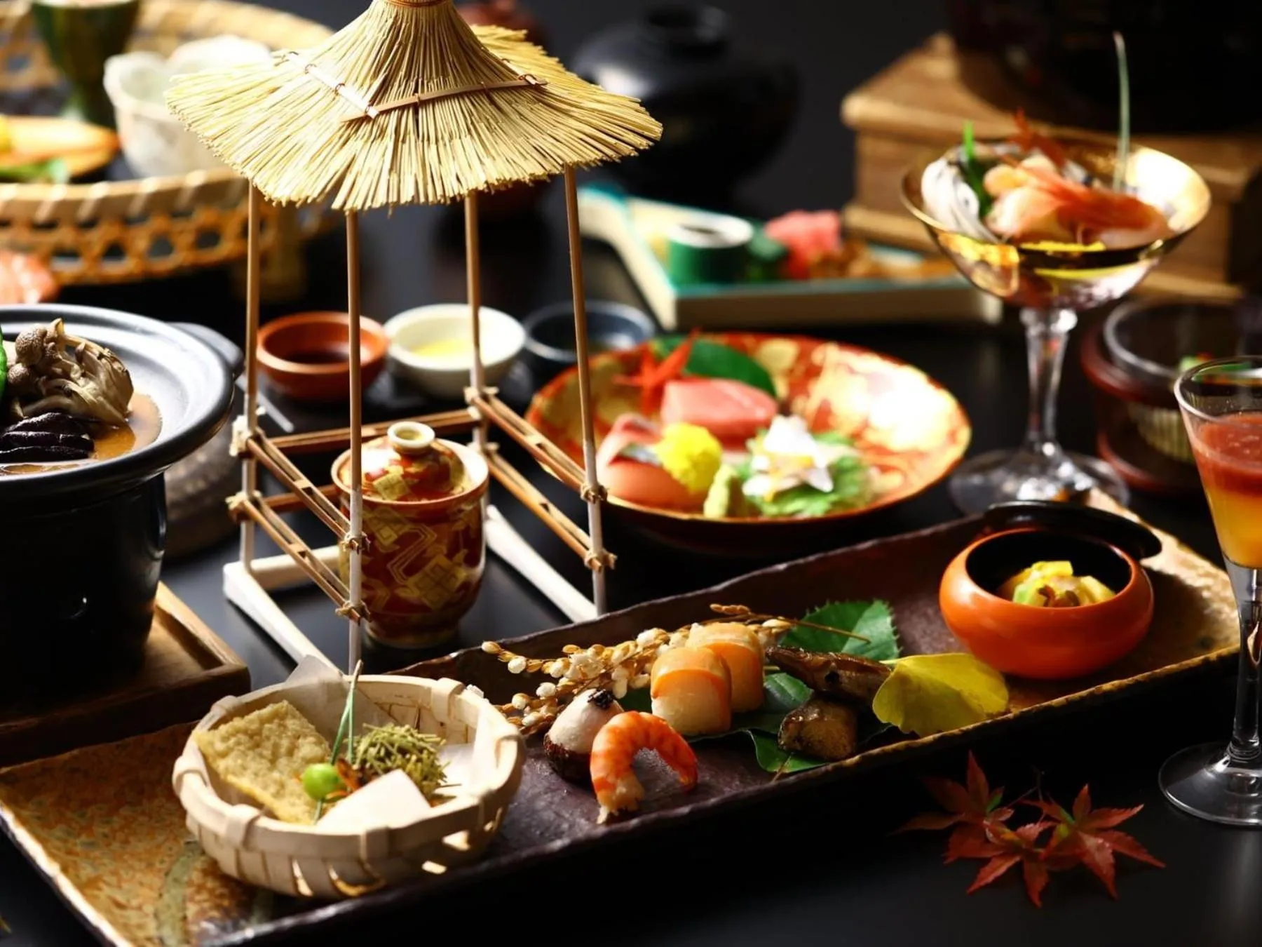 Dinner in Oku Yugawara Tsubaki