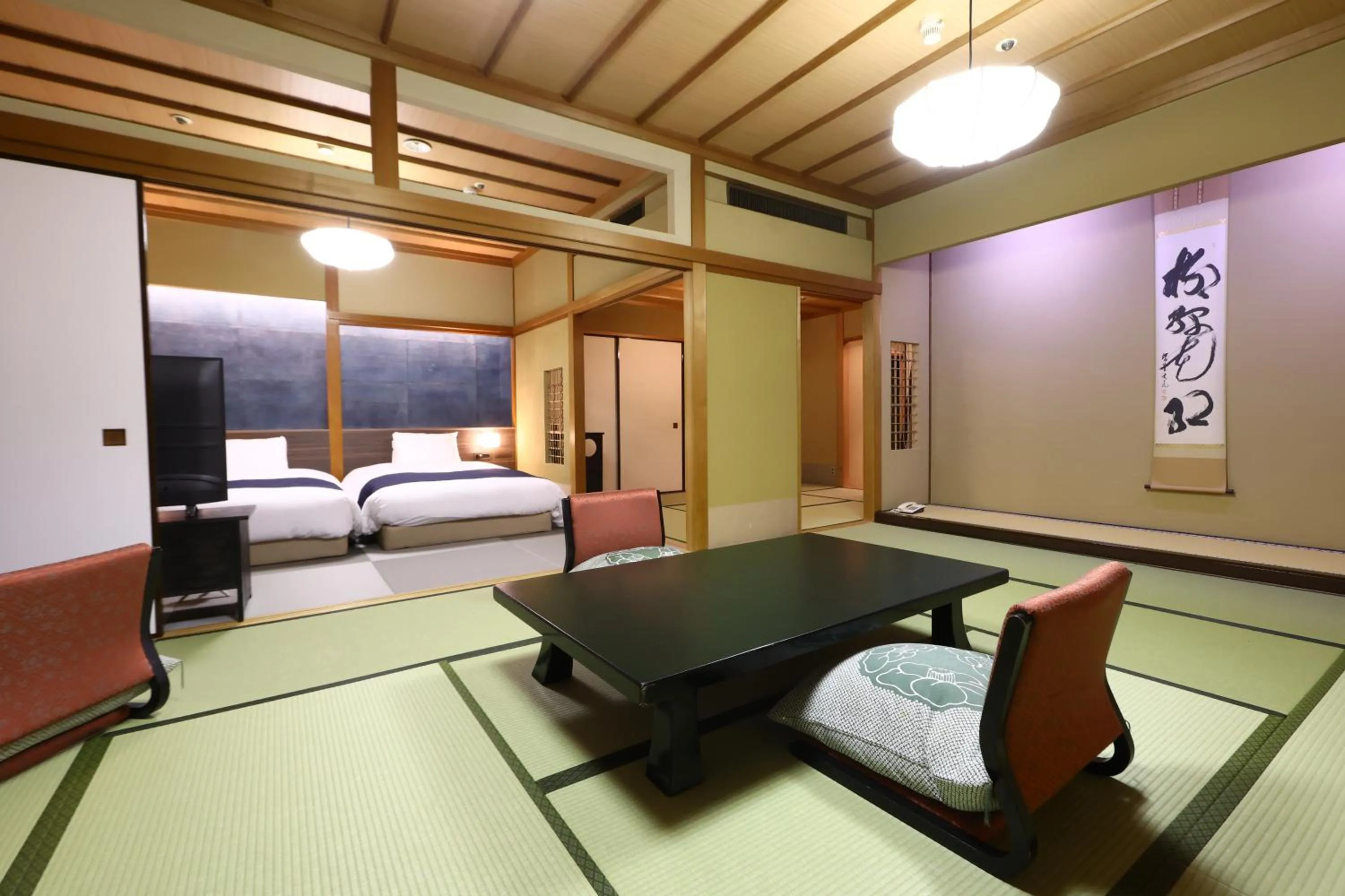 Photo of the whole room, Bed in Oku Yugawara Tsubaki