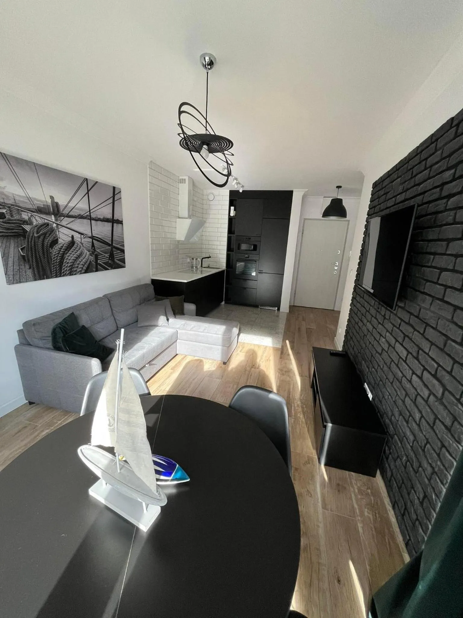 Living room in Sleepy3city Apartments Batorego 9