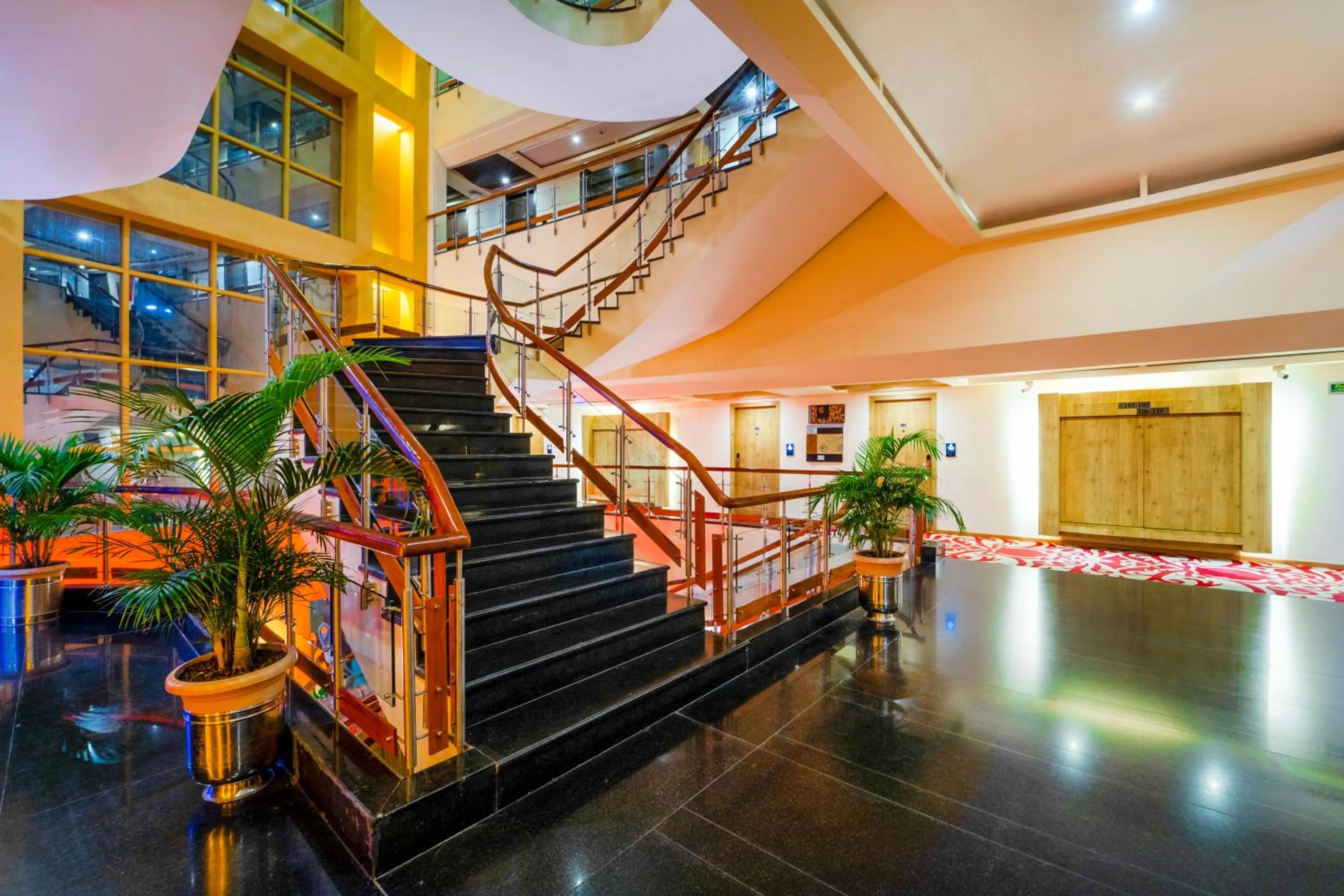 Lobby or reception in K C Residency Katra