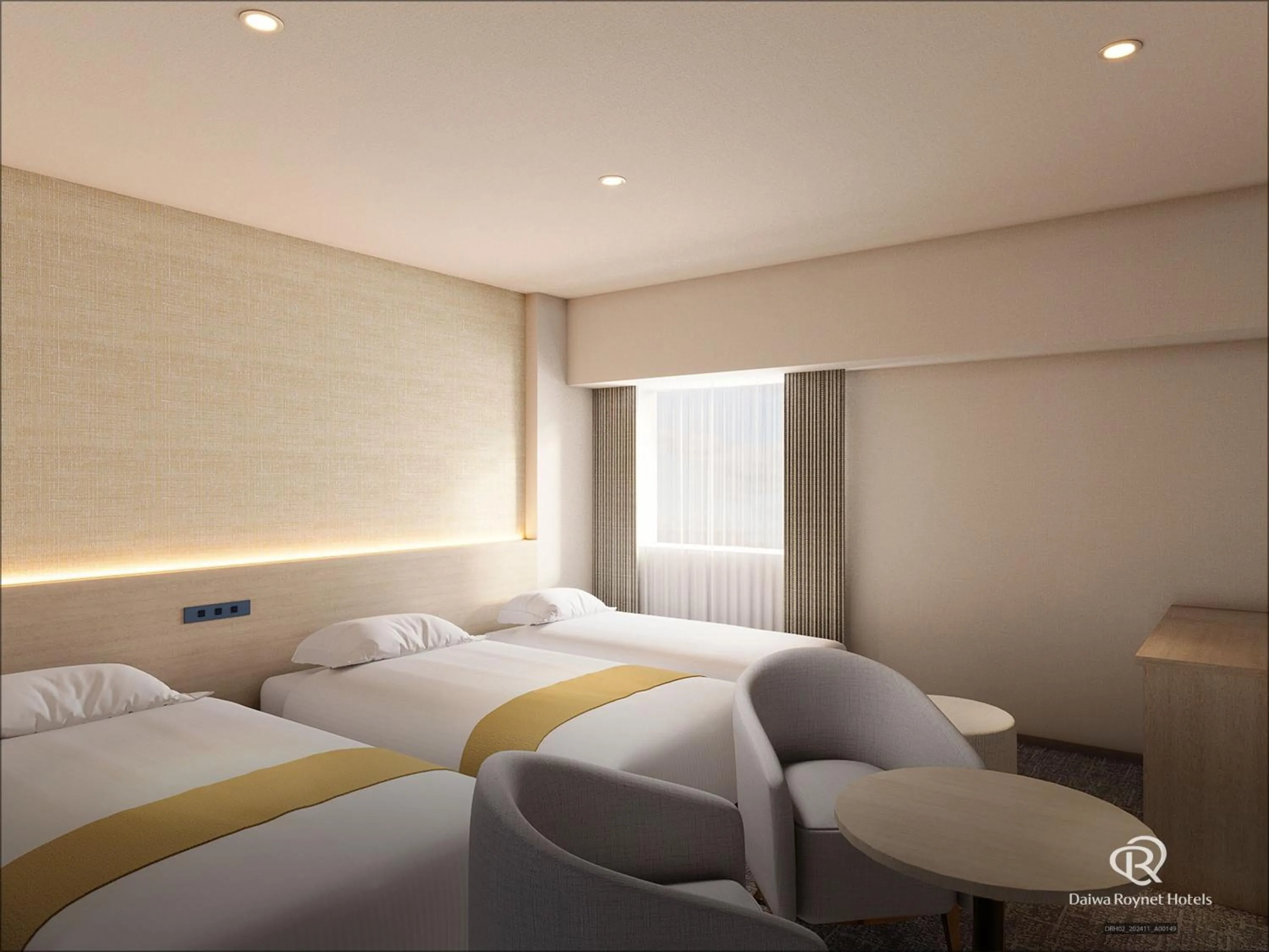 Confort Twin Room - single occupancy - Non-Smoking in Daiwa Roynet Hotel Mito